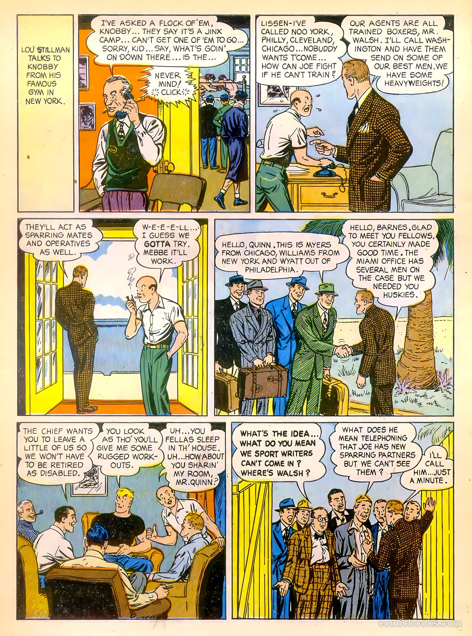 Joe Palooka Comics #14 (1947) — page 8 of 52