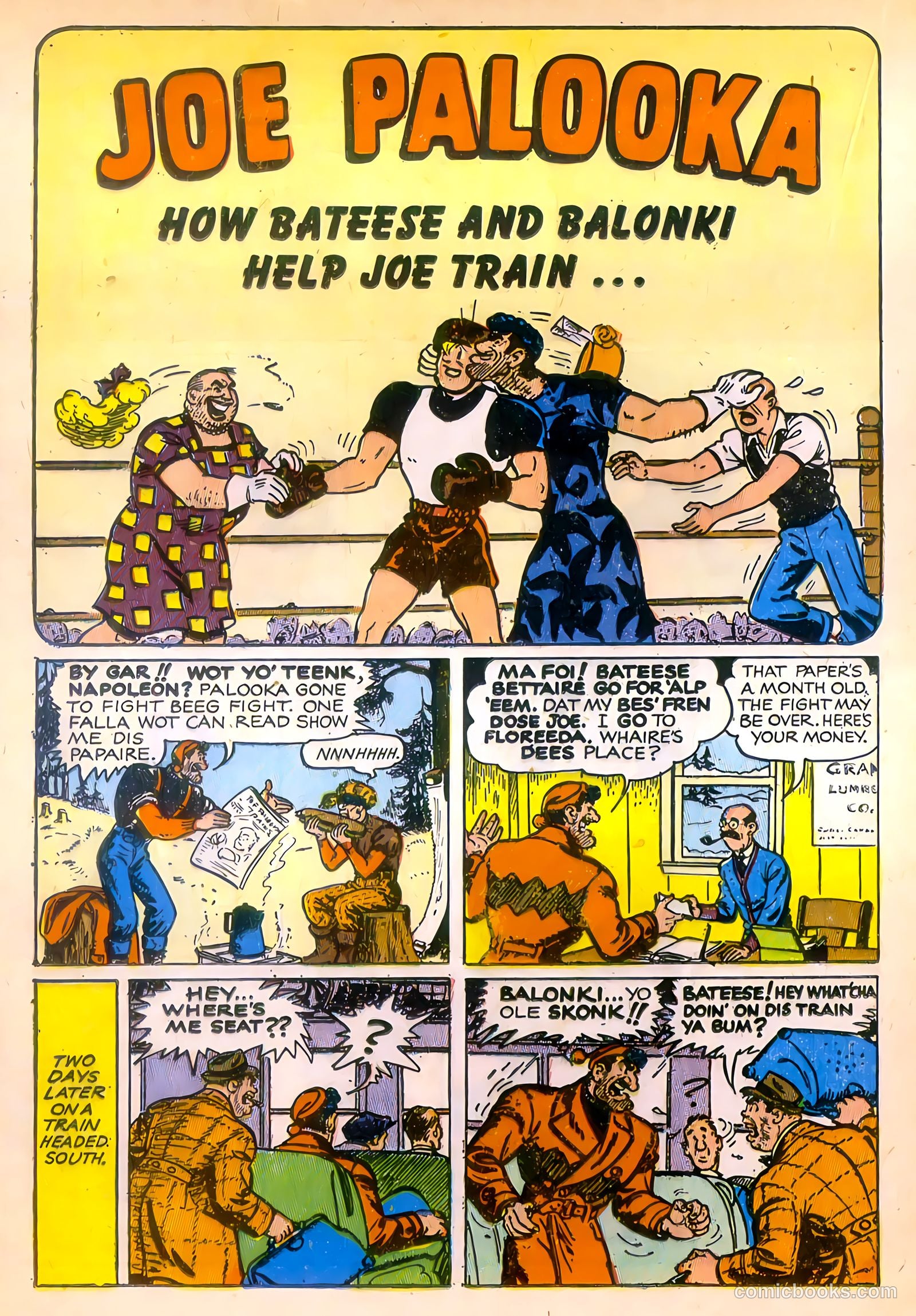 Joe Palooka Comics #14 (1947) — page 28 of 52