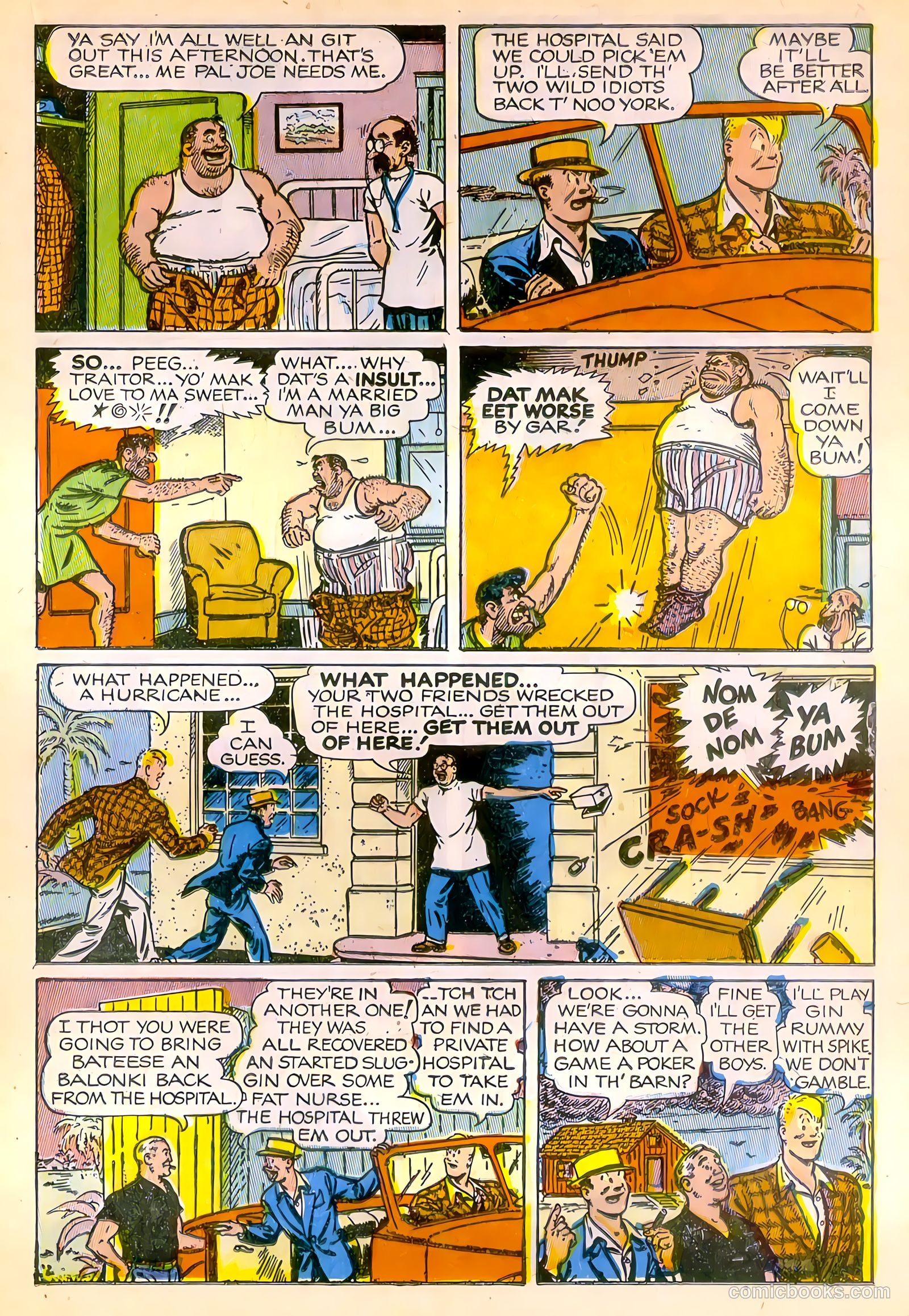 Joe Palooka Comics #14 (1947) — page 35 of 52