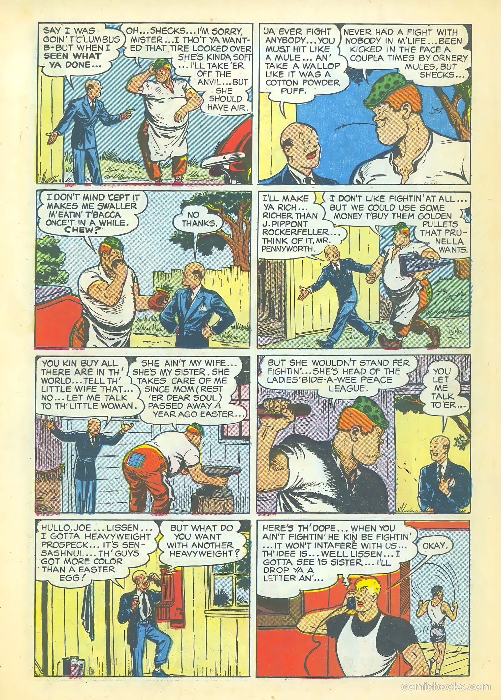 Joe Palooka Comics #15 (1947) — page 20 of 52