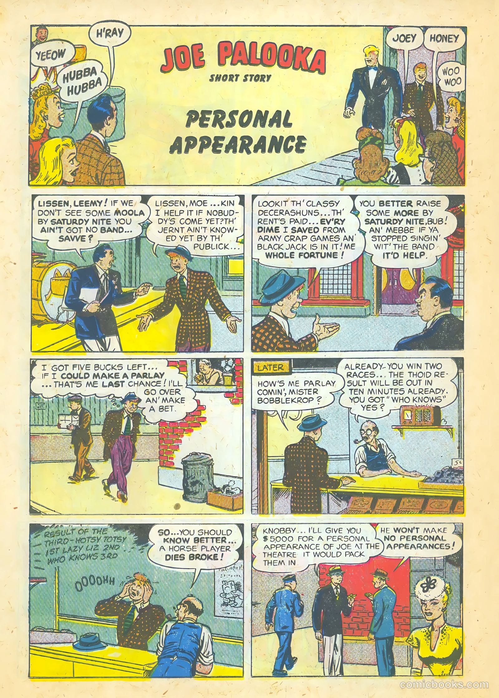 Joe Palooka Comics #15 (1947) — page 36 of 52