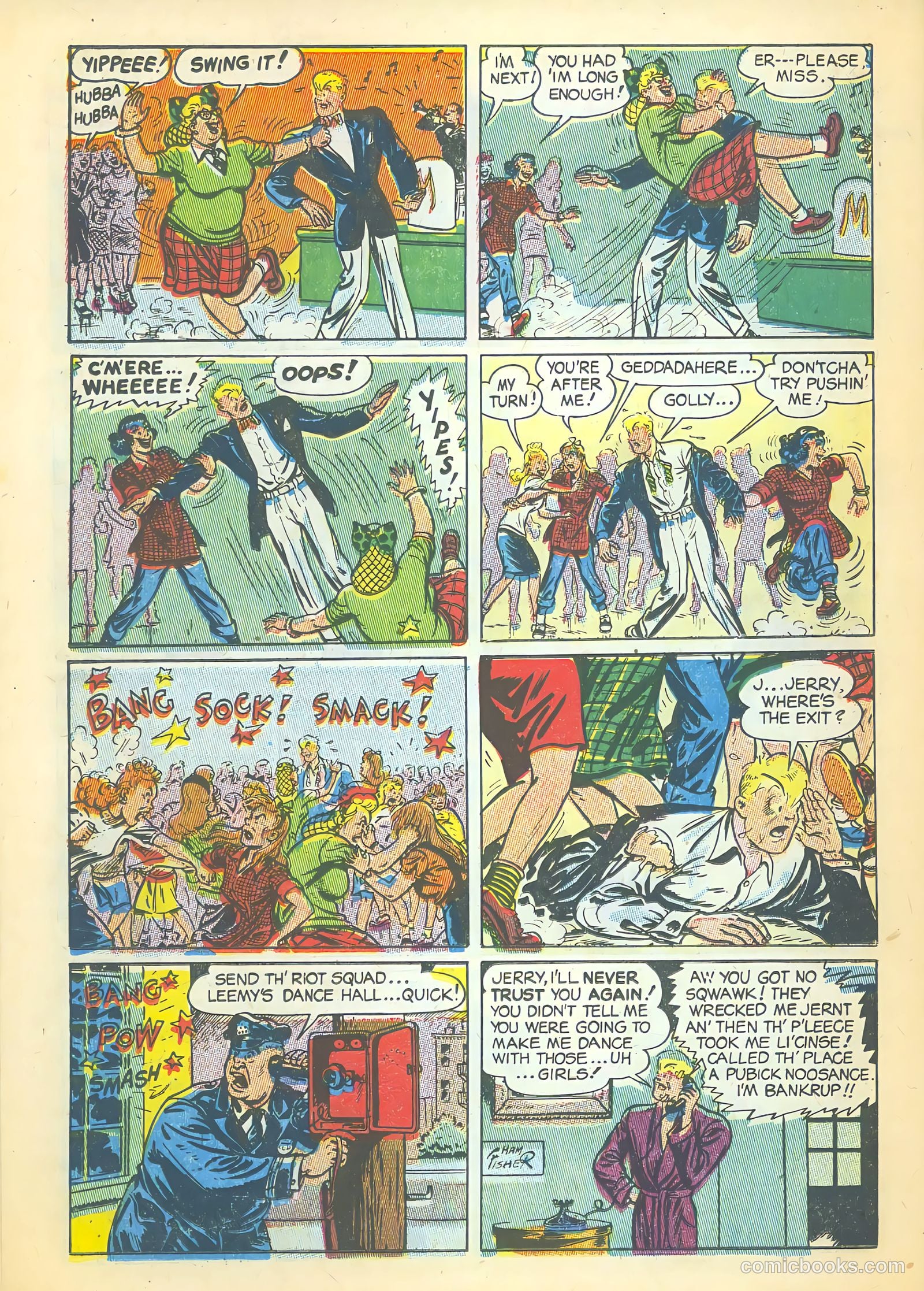 Joe Palooka Comics #15 (1947) — page 38 of 52