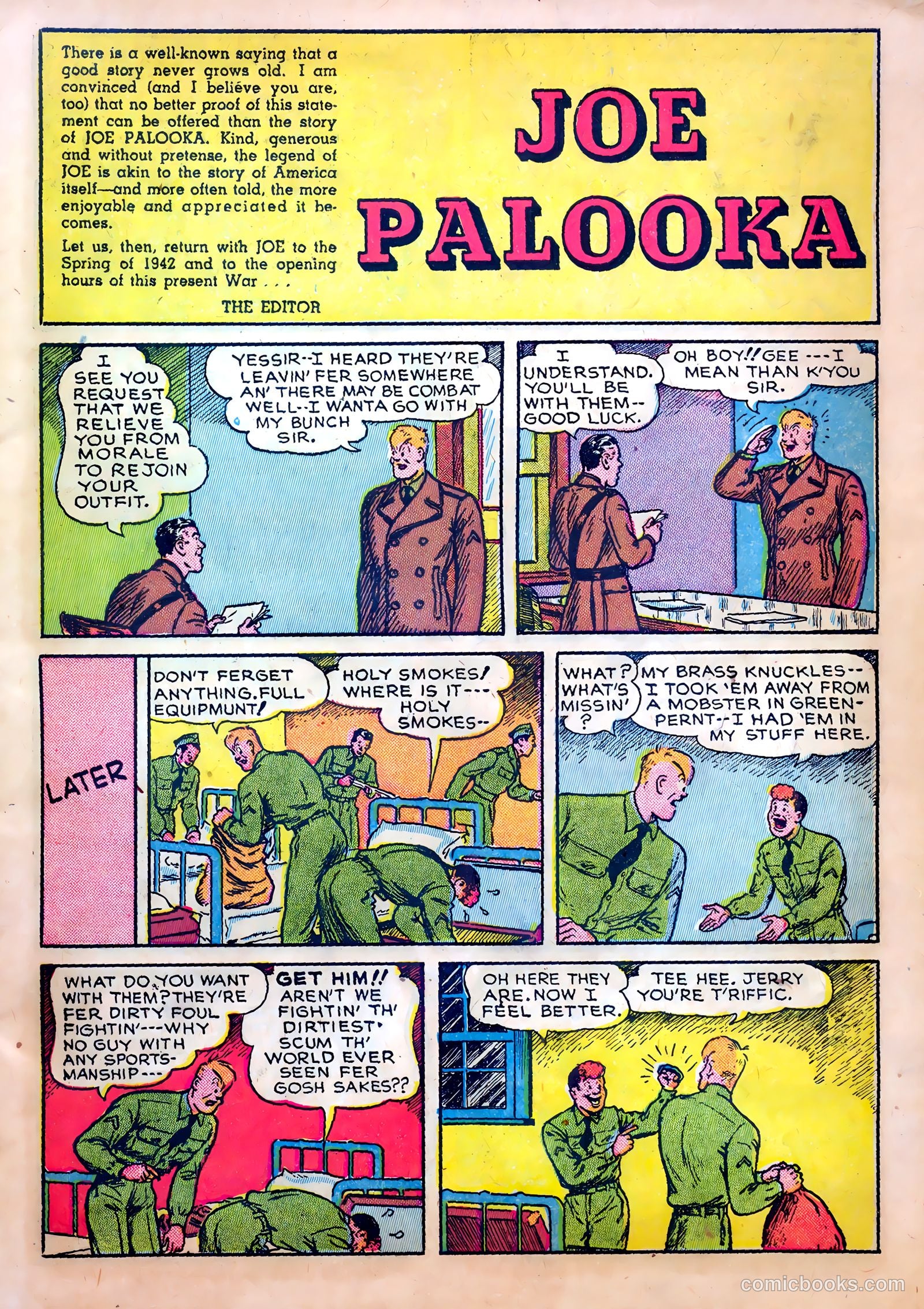 Joe Palooka #3 (1944) — page 3 of 52
