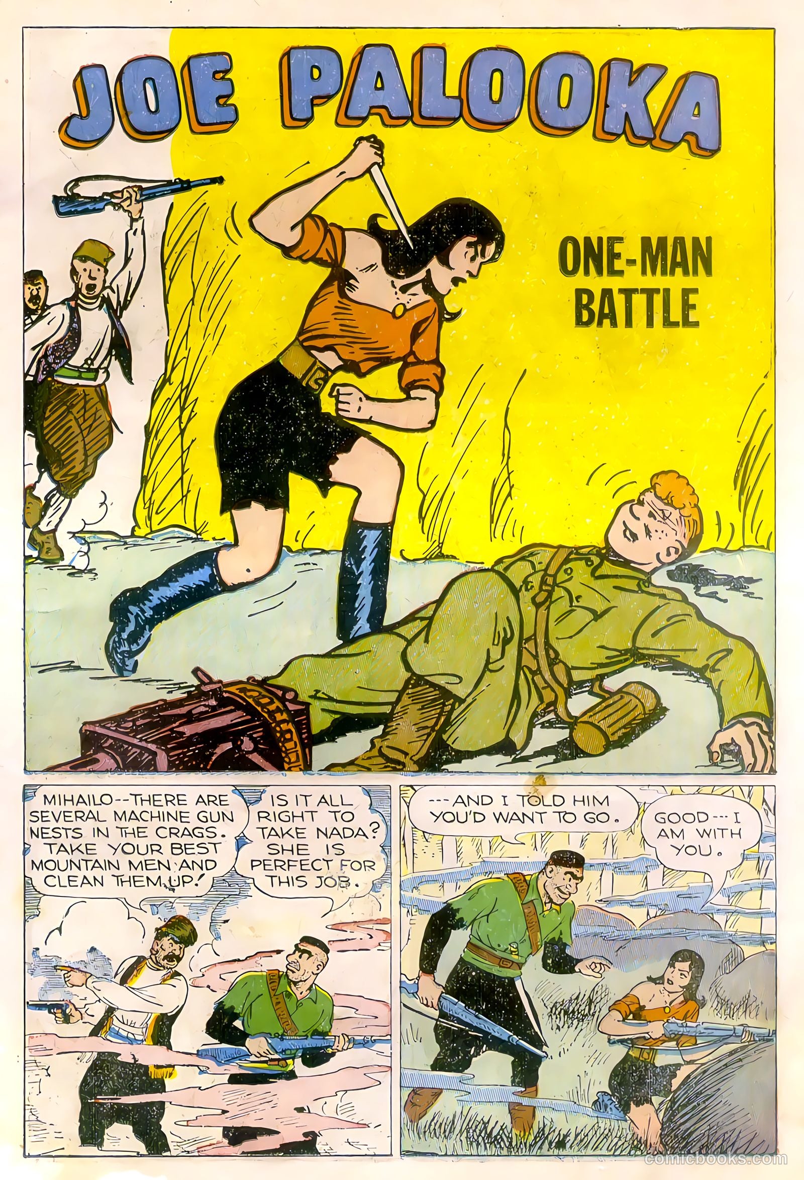 Joe Palooka #4 (1944) — page 9 of 52