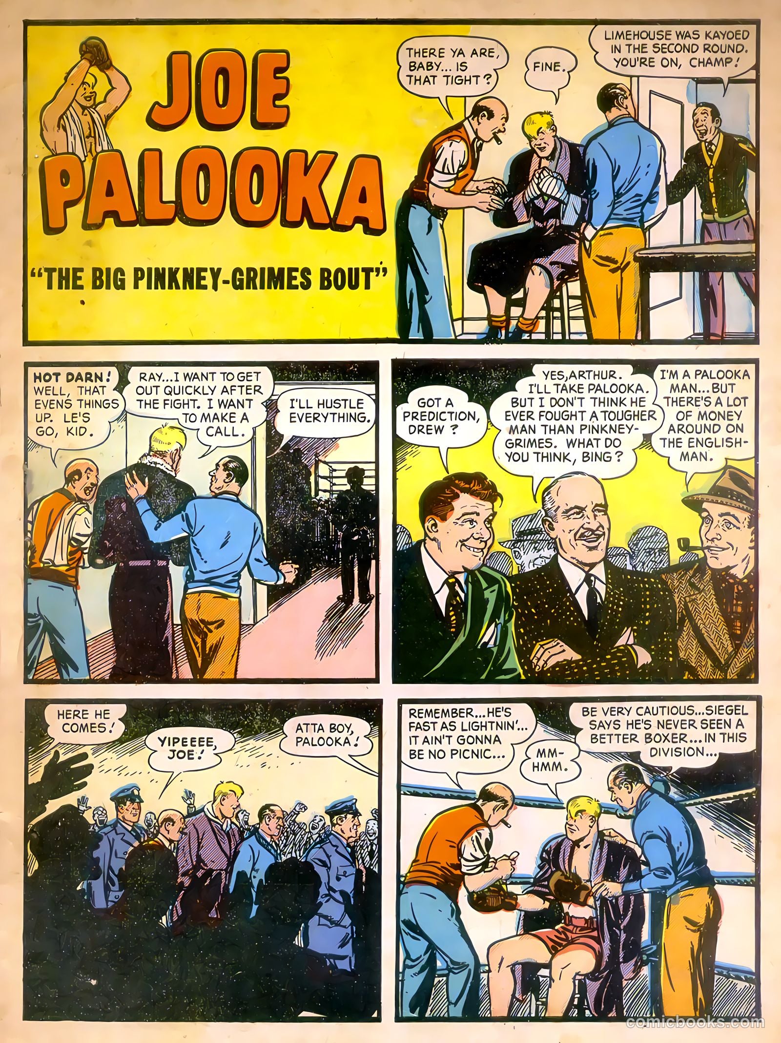 Joe Palooka Comics #42 (1950) — page 3 of 36