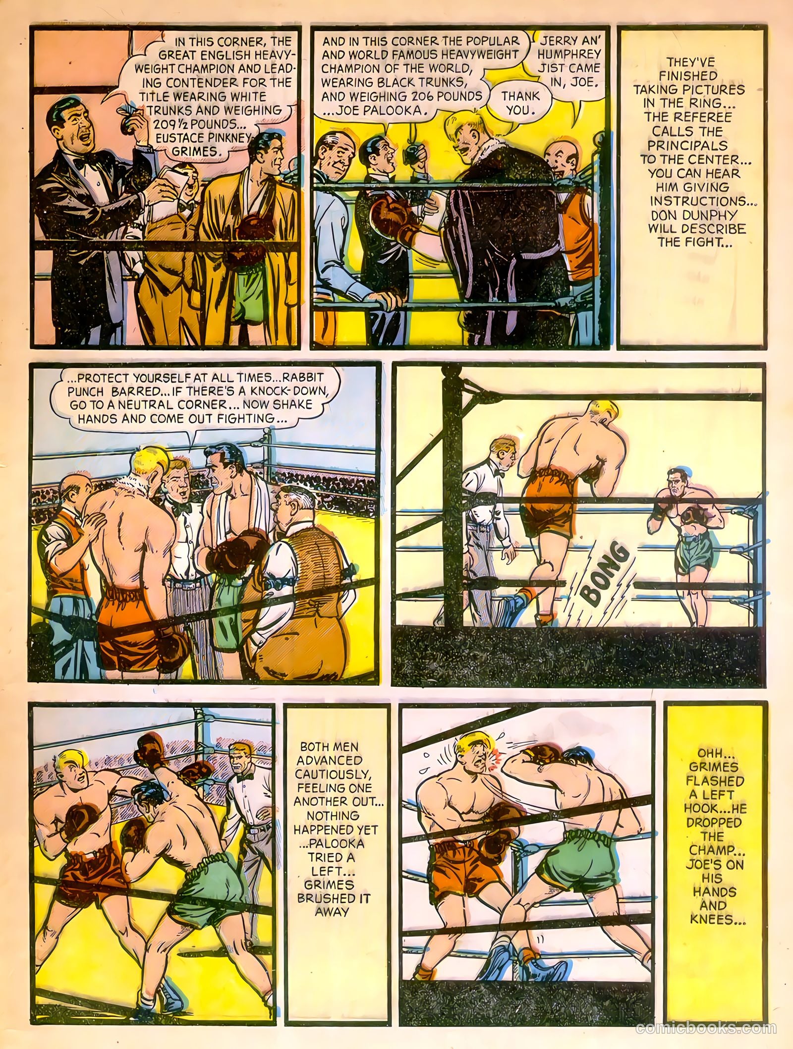 Joe Palooka Comics #42 (1950) — page 5 of 36