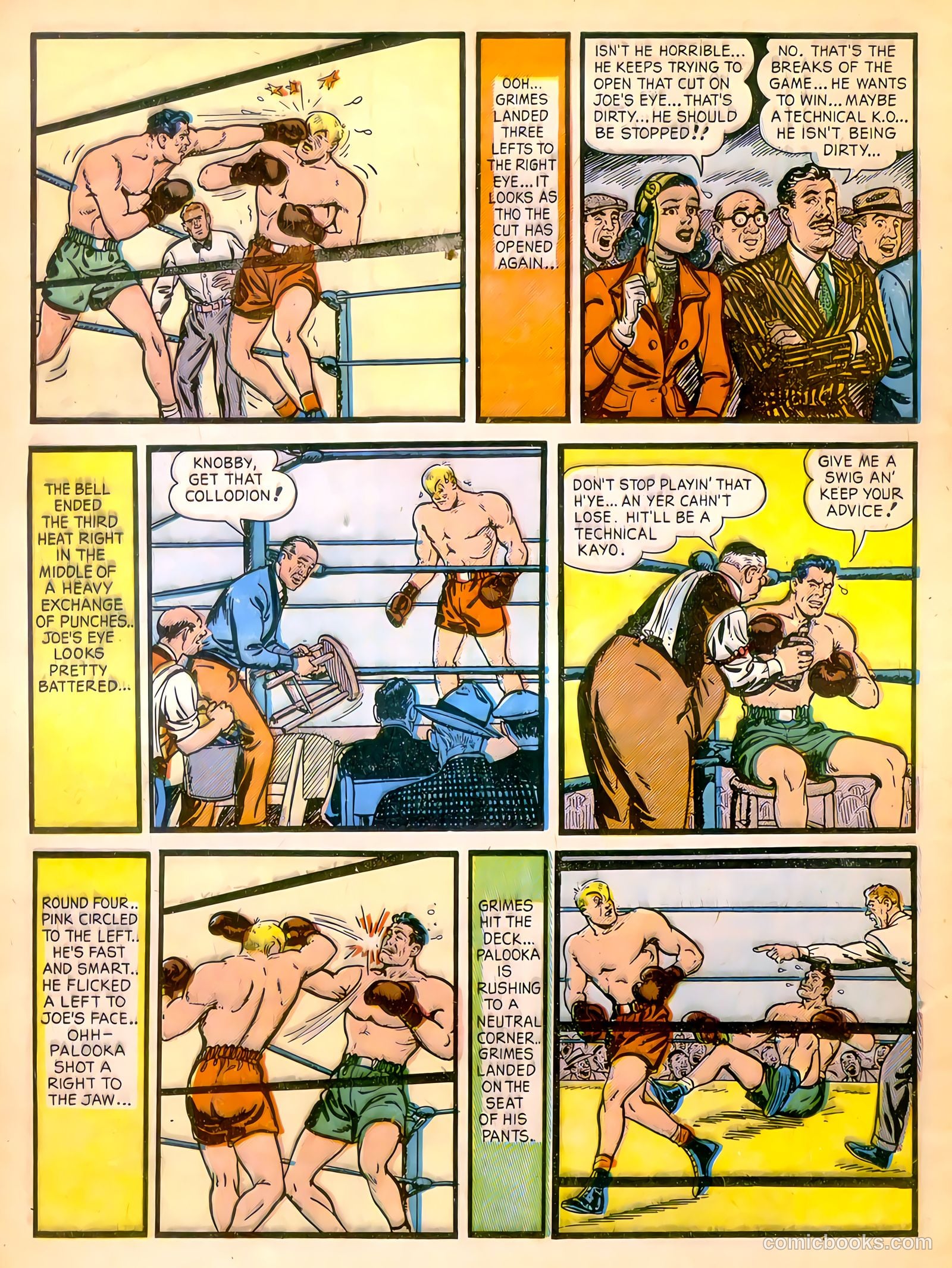 Joe Palooka Comics #42 (1950) — page 8 of 36