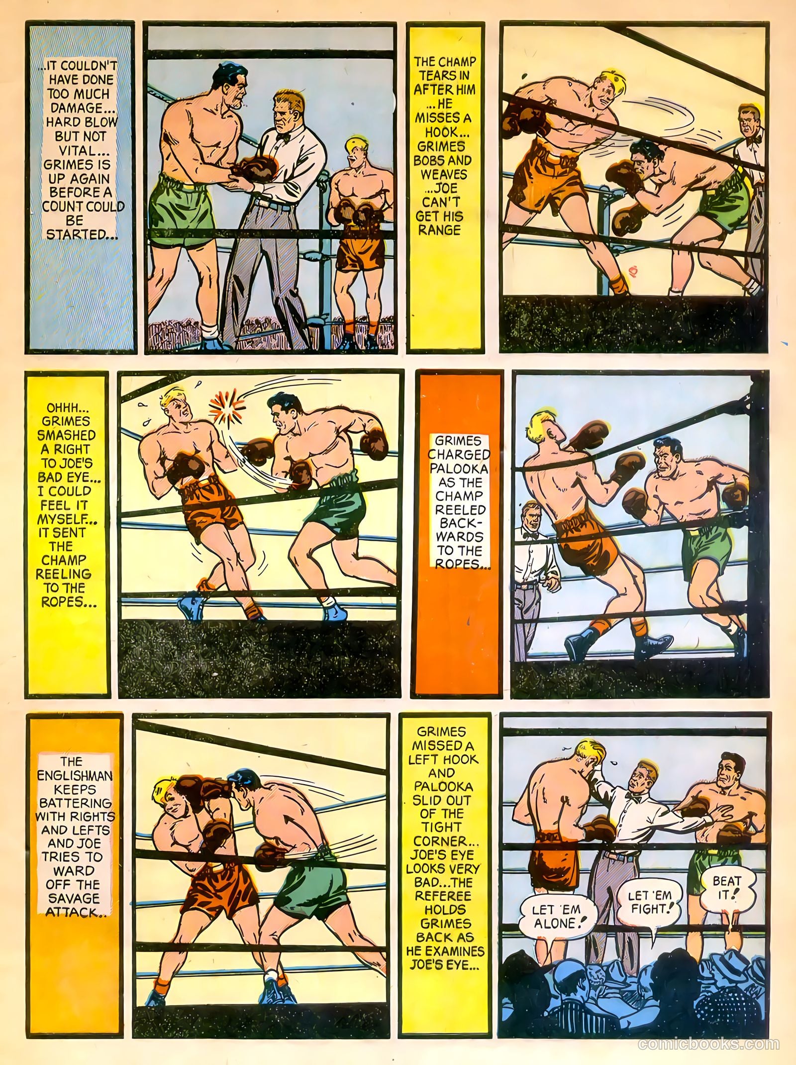 Joe Palooka Comics #42 (1950) — page 9 of 36