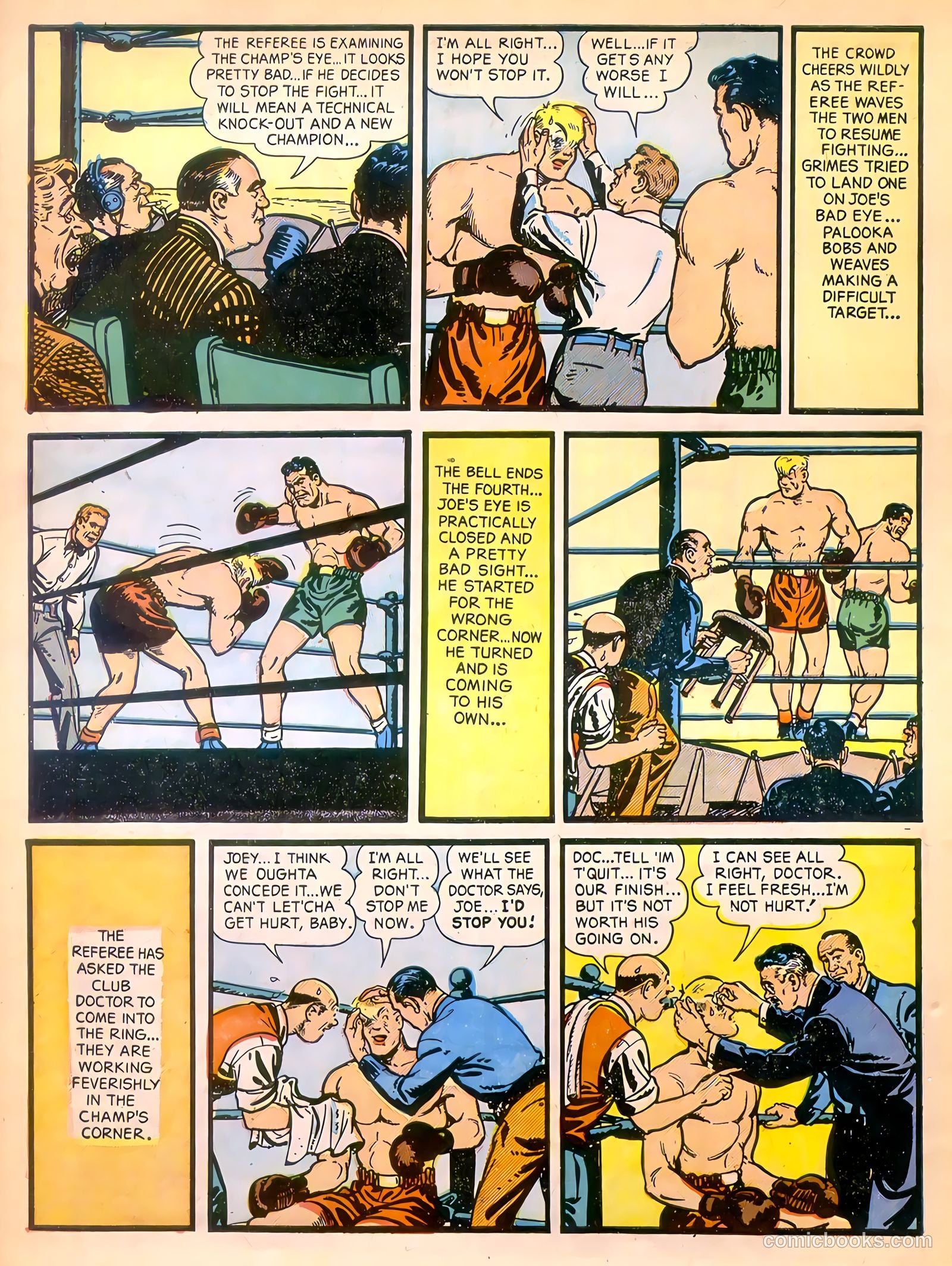 Joe Palooka Comics #42 (1950) — page 10 of 36