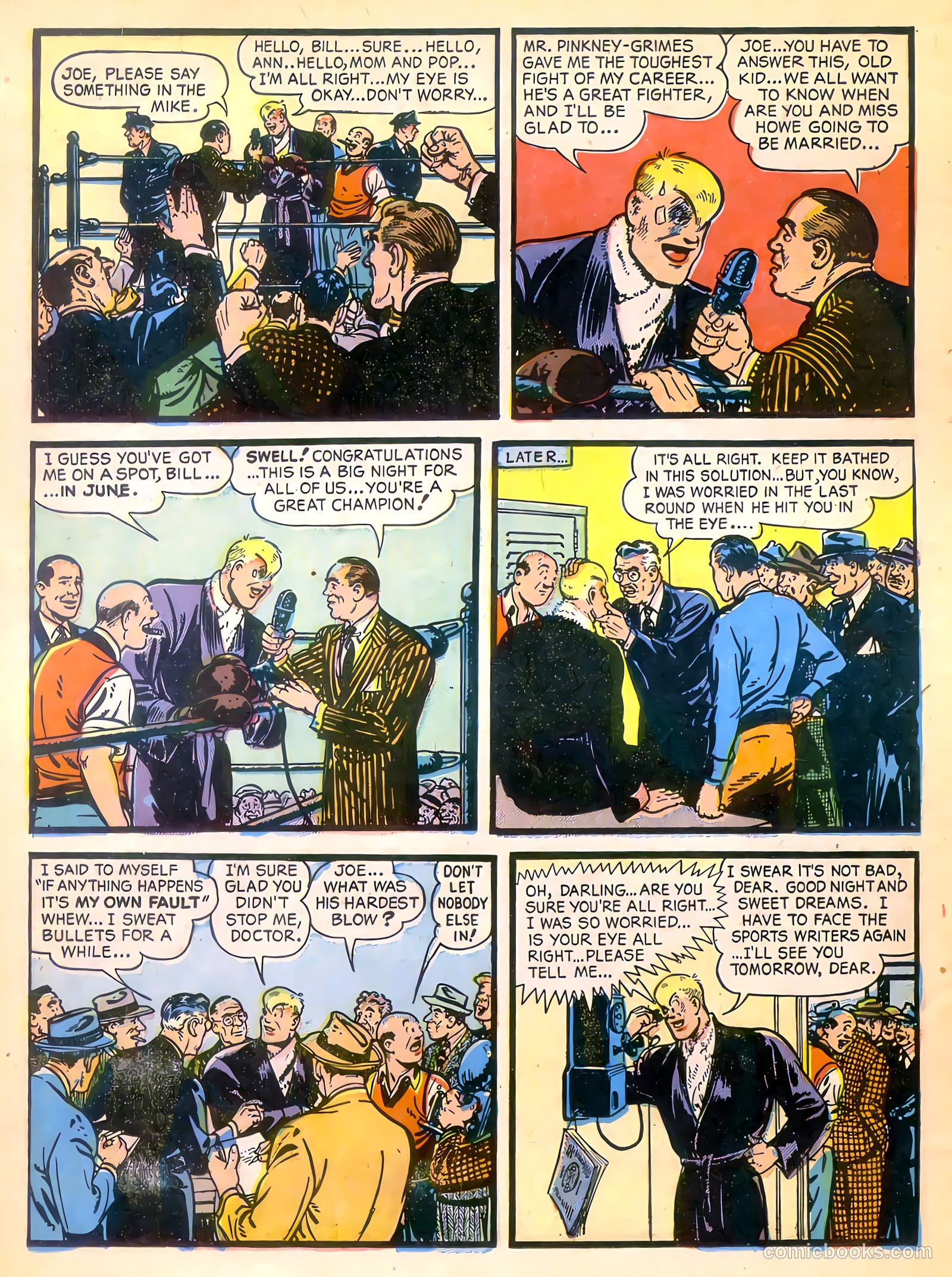 Joe Palooka Comics #42 (1950) — page 14 of 36