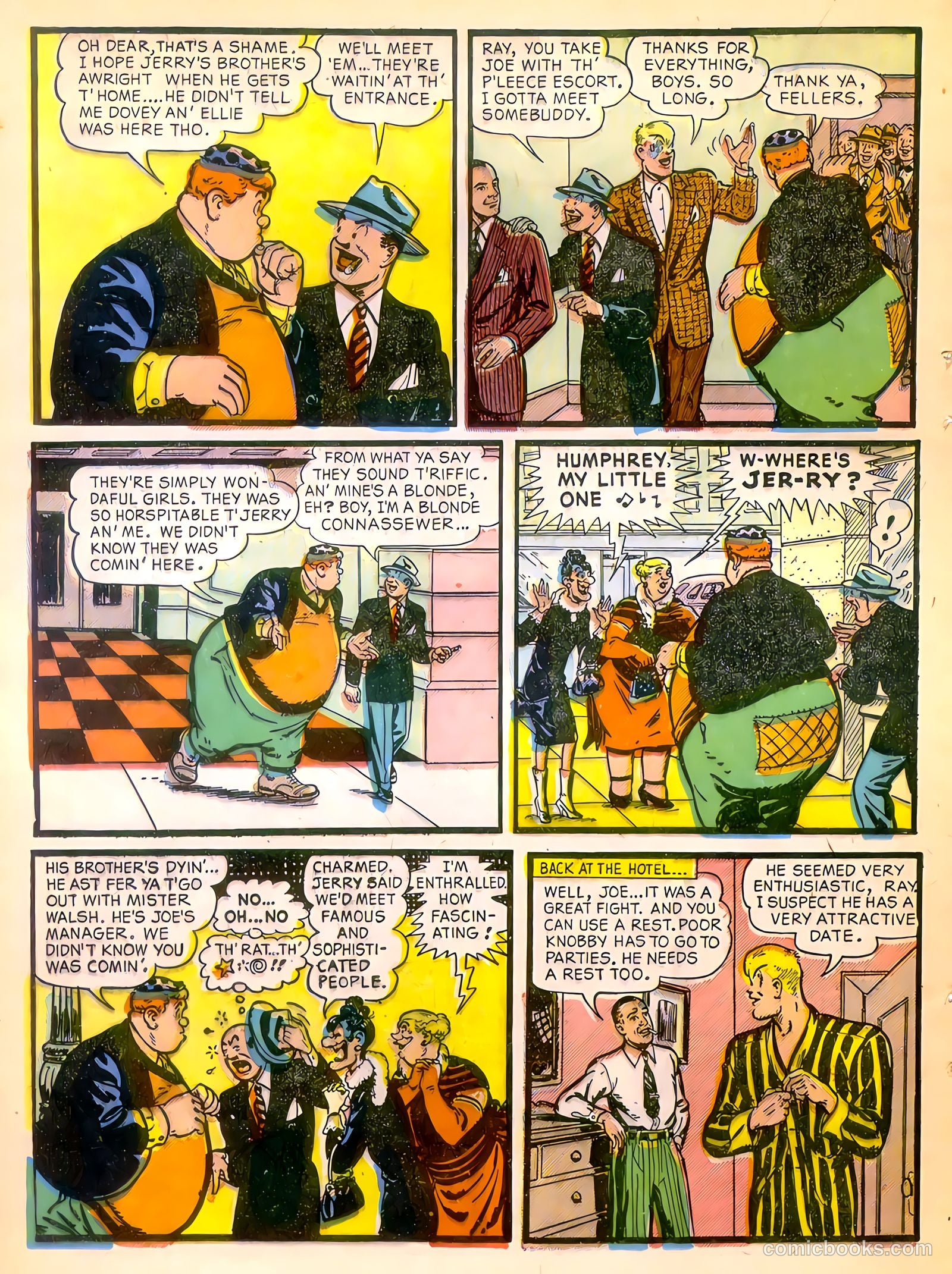 Joe Palooka Comics #42 (1950) — page 16 of 36