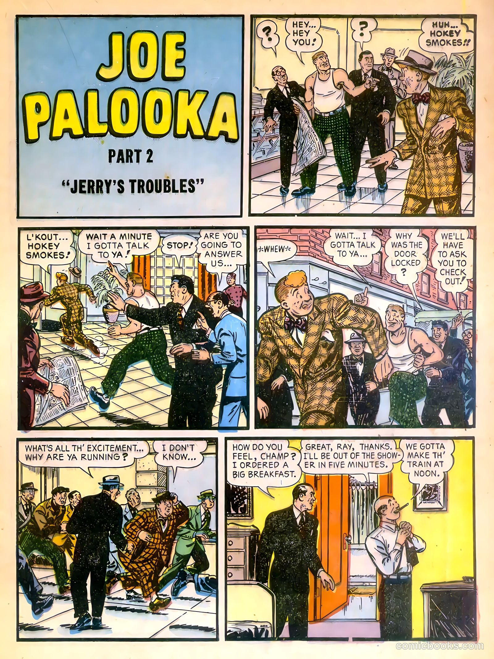 Joe Palooka Comics #42 (1950) — page 21 of 36