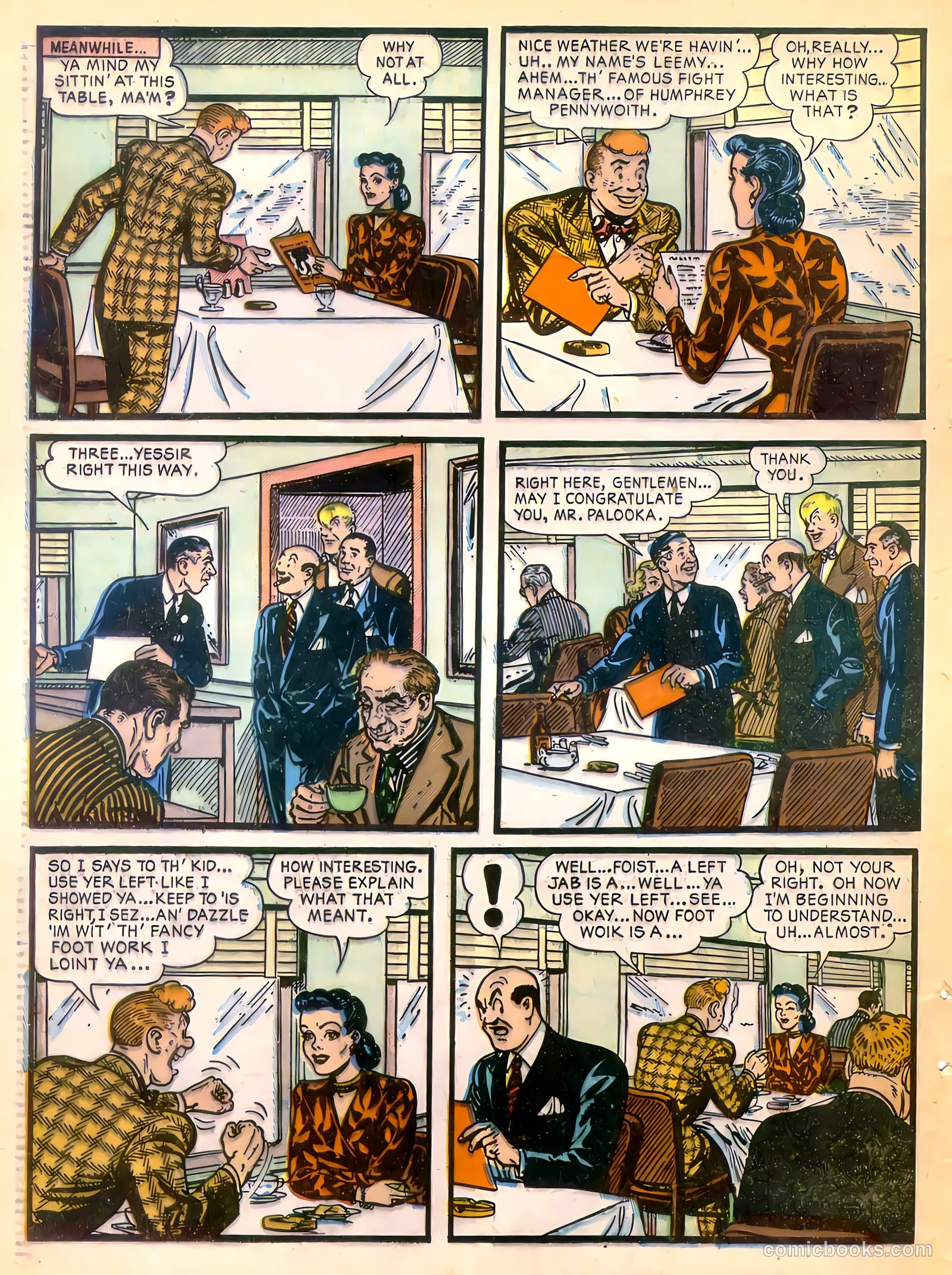 Joe Palooka Comics #42 (1950) — page 24 of 36