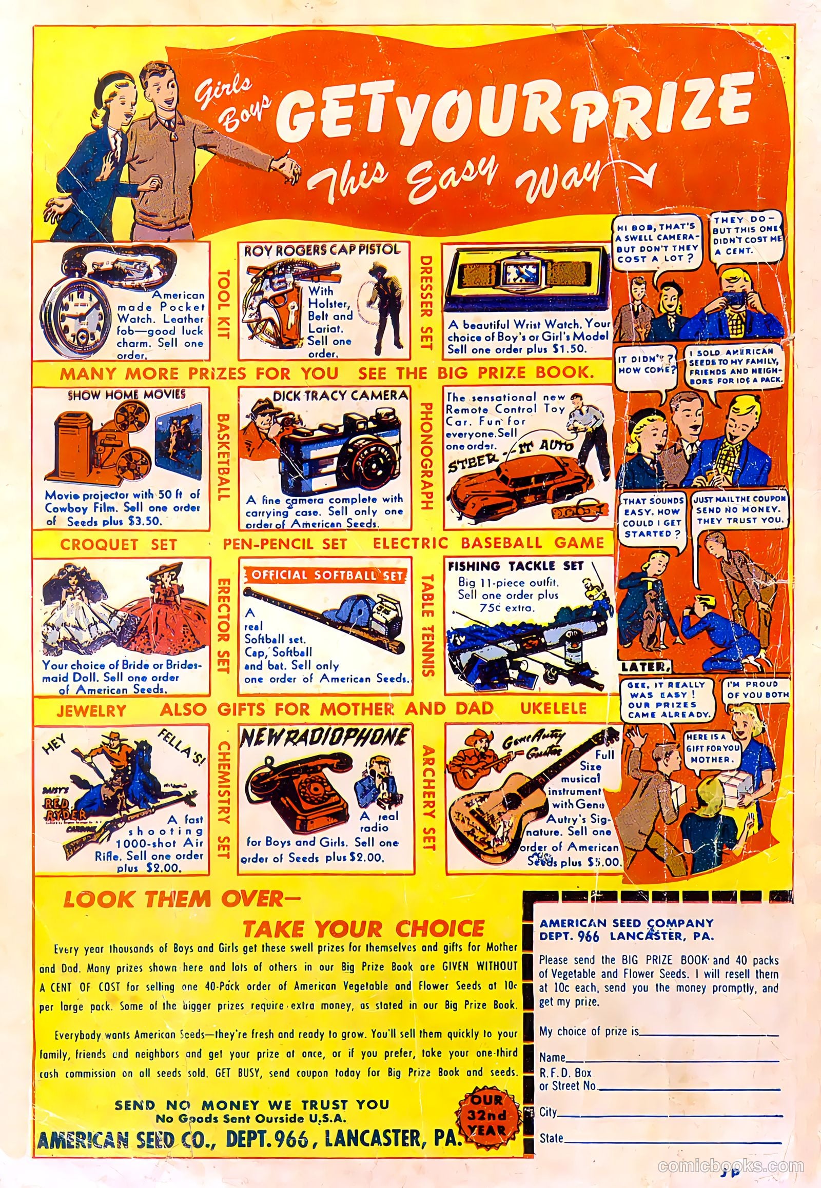 Joe Palooka Comics #42 (1950) — page 36 of 36