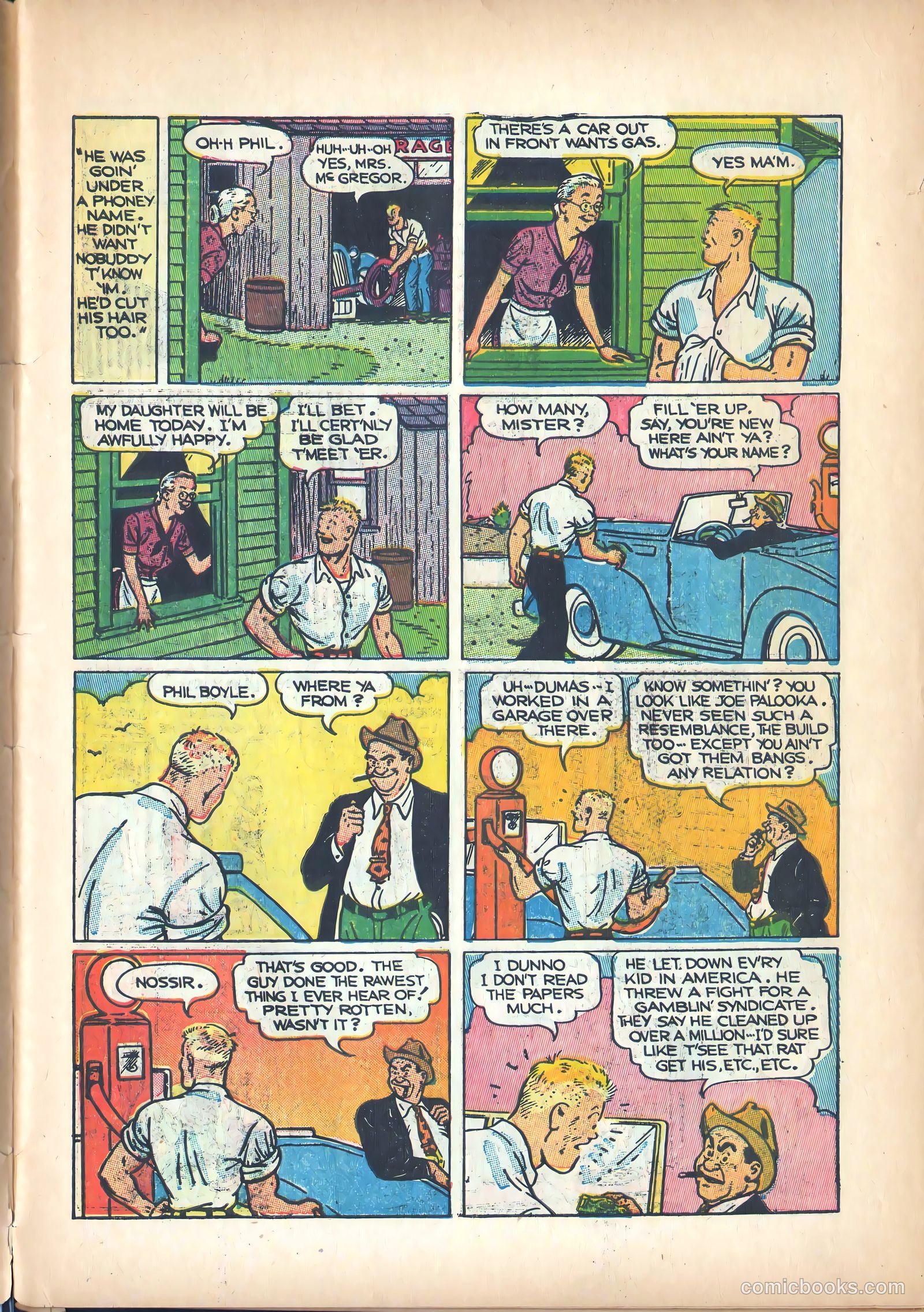 Joe Palooka #5 (1946) — page 6 of 53