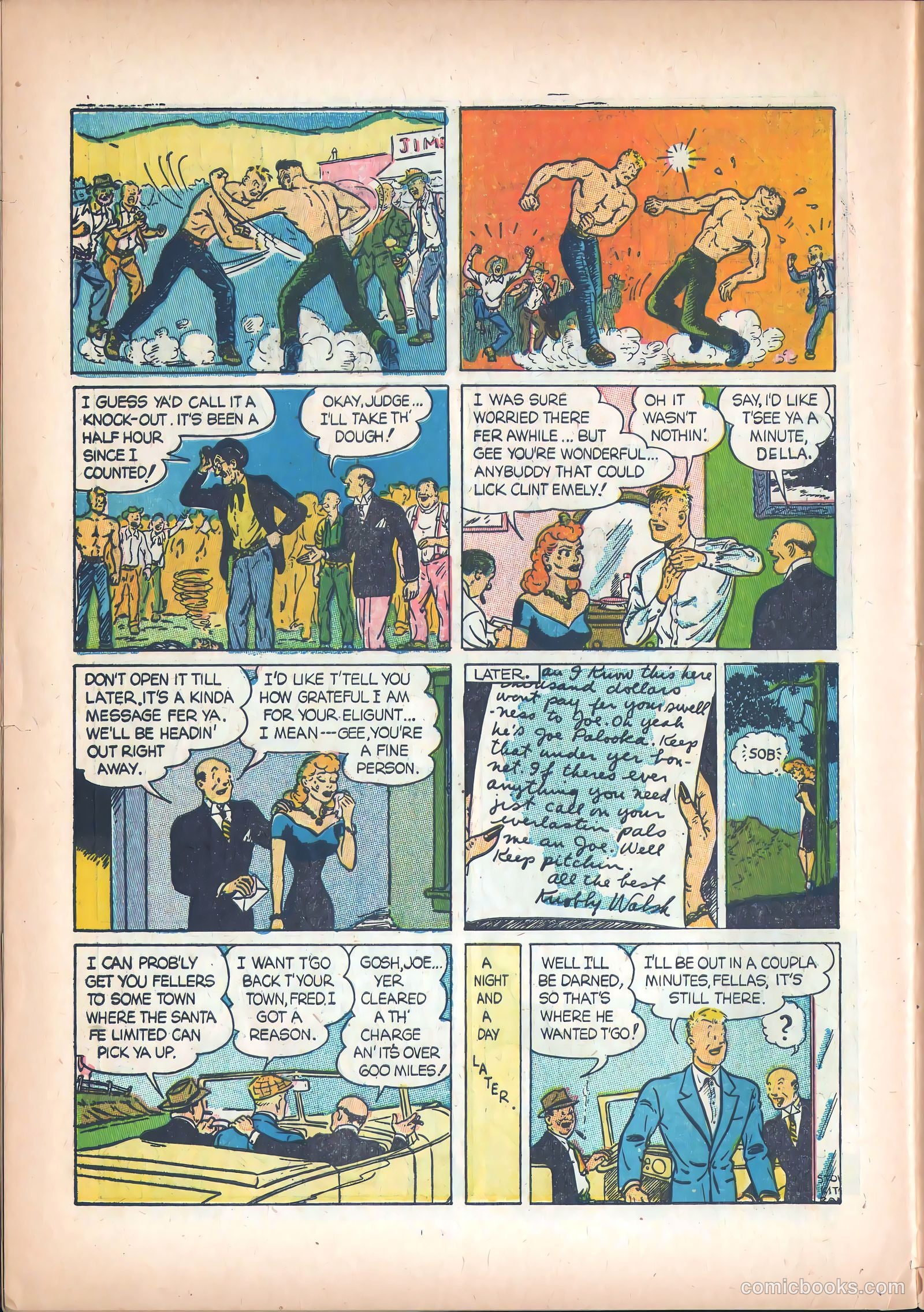 Joe Palooka #5 (1946) — page 37 of 53