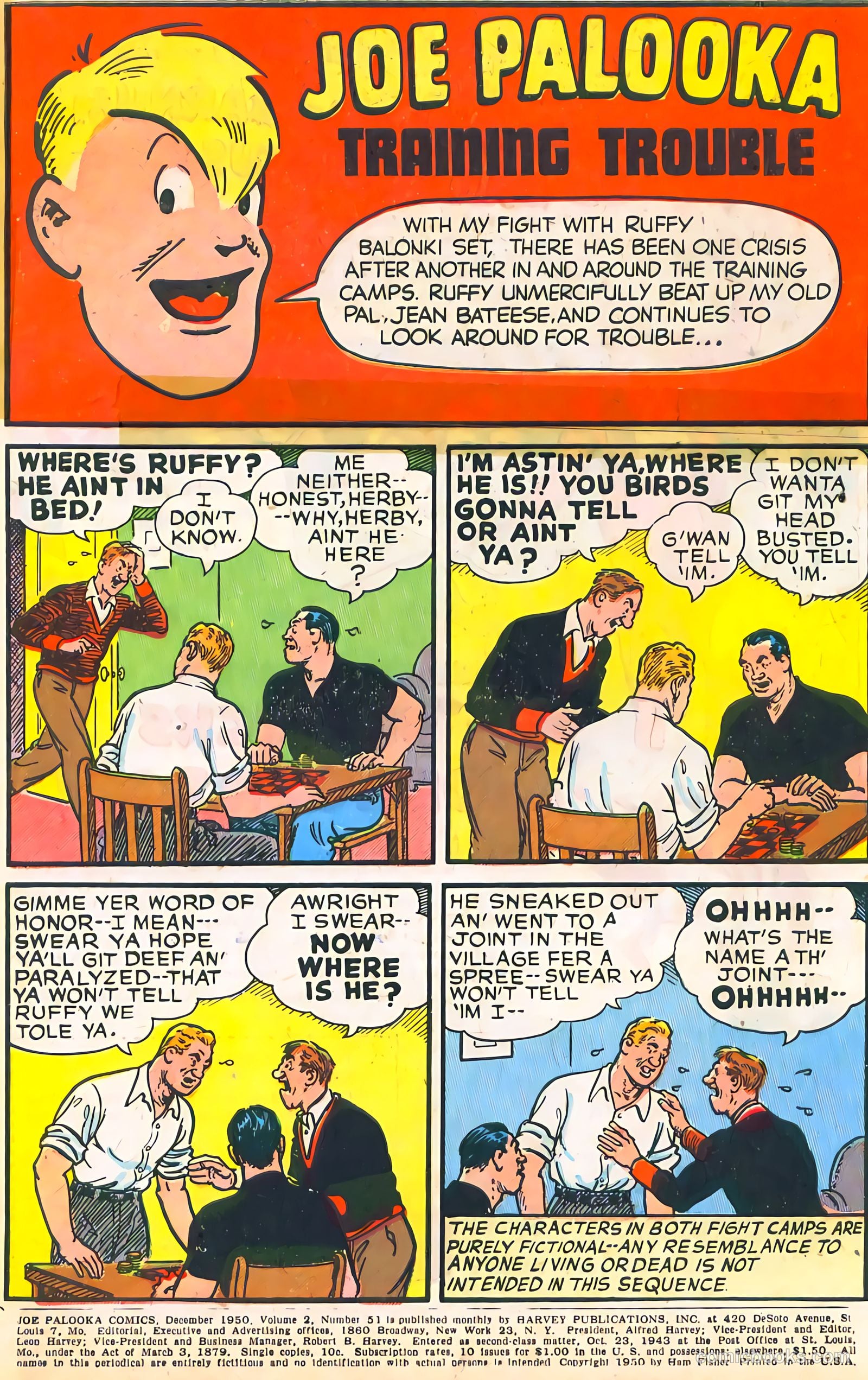 Joe Palooka #51 (1946) — page 5 of 37