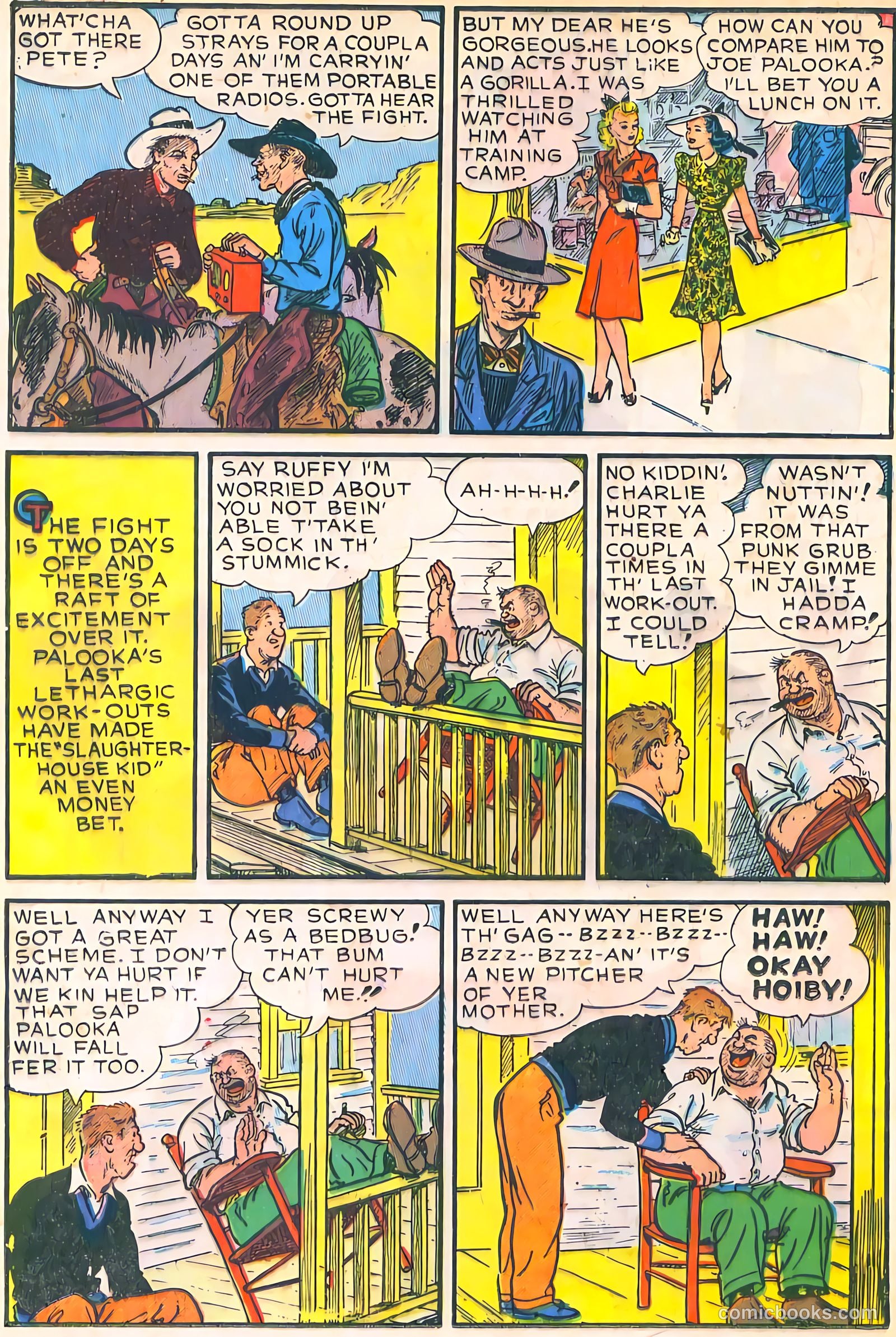 Joe Palooka #51 (1946) — page 17 of 37