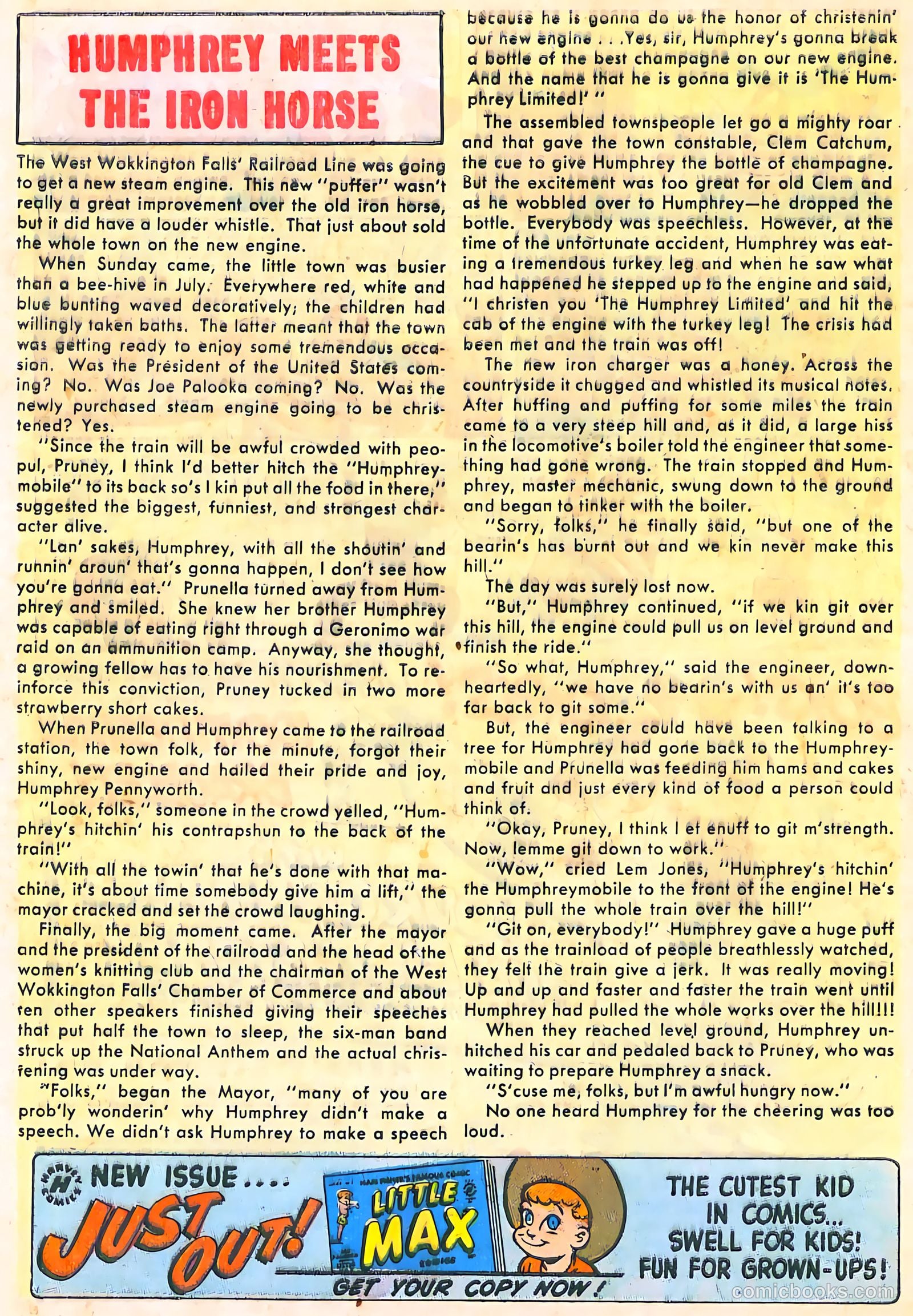 Joe Palooka #51 (1946) — page 33 of 37