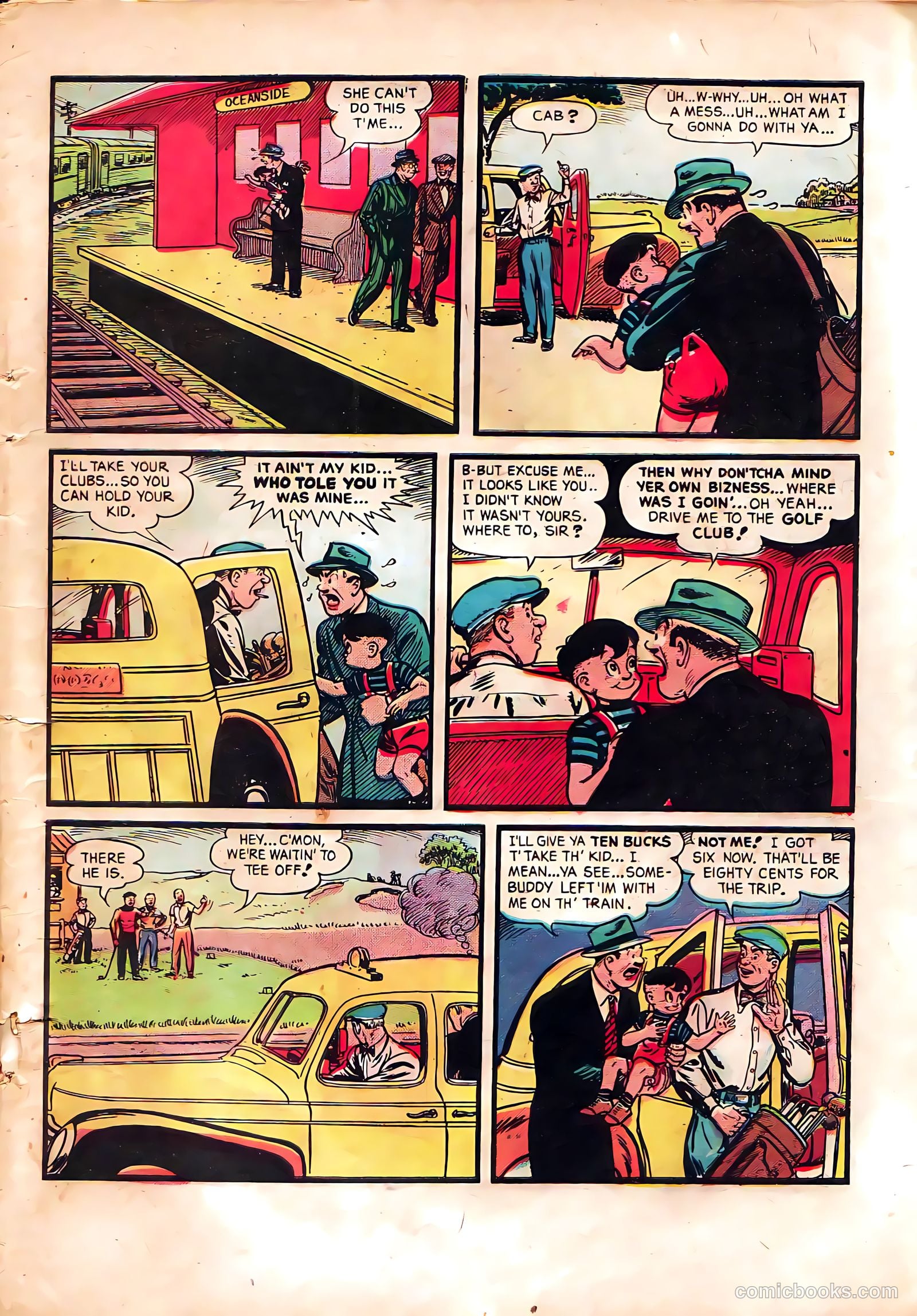 Joe Palooka Comics #54 (1951) — page 7 of 36
