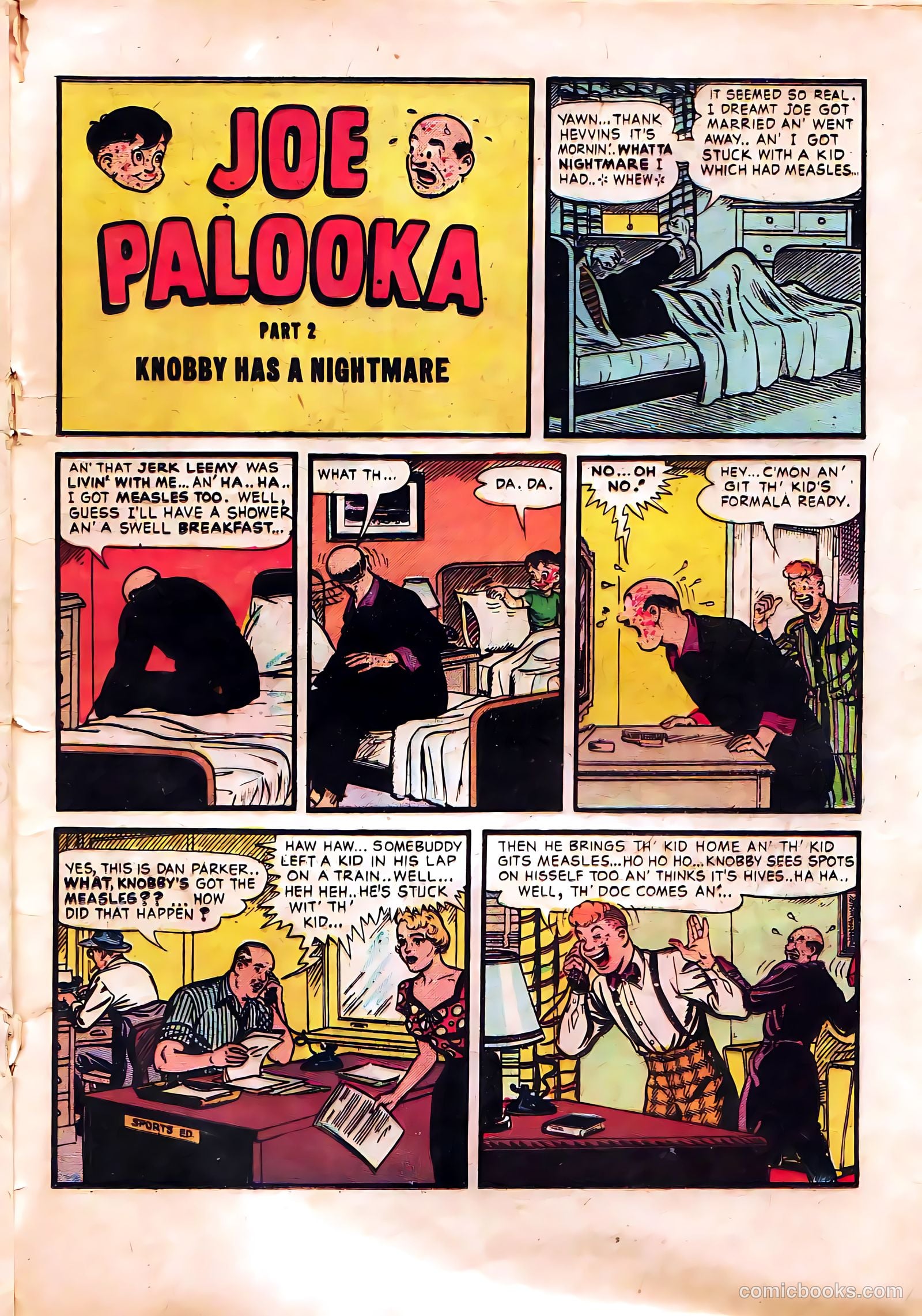 Joe Palooka Comics #54 (1951) — page 21 of 36
