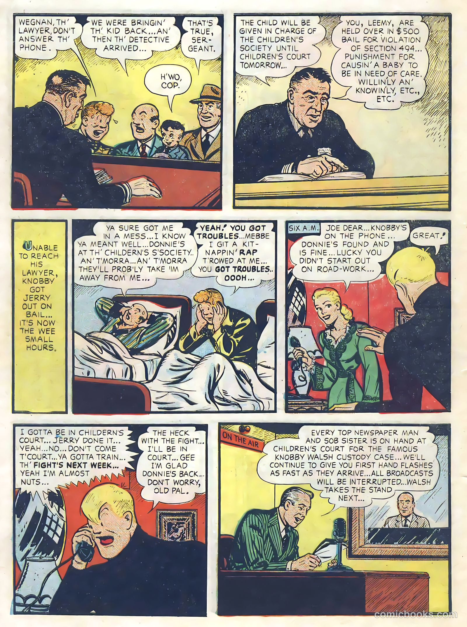 Joe Palooka #57 (1951) — page 6 of 36