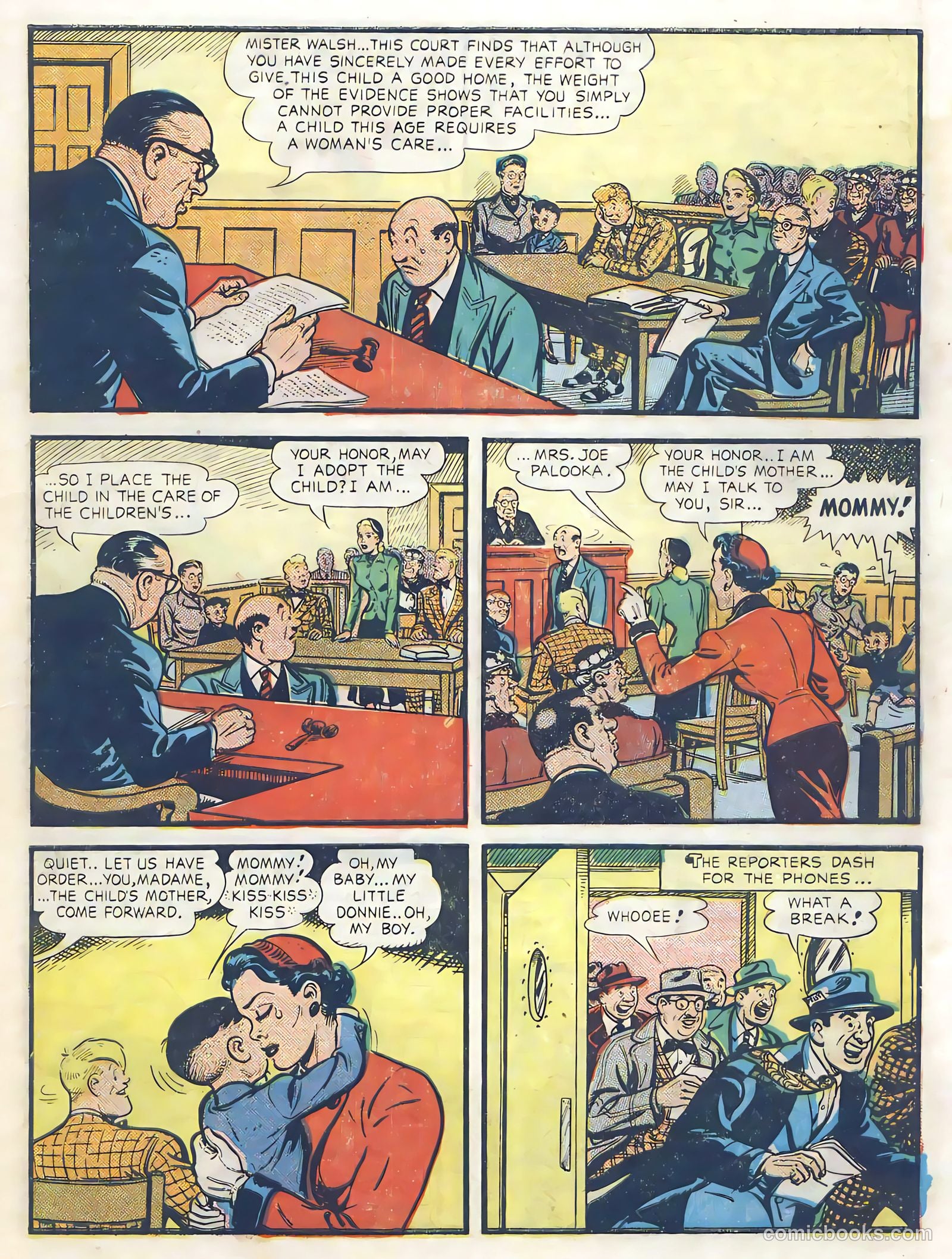 Joe Palooka #57 (1951) — page 7 of 36