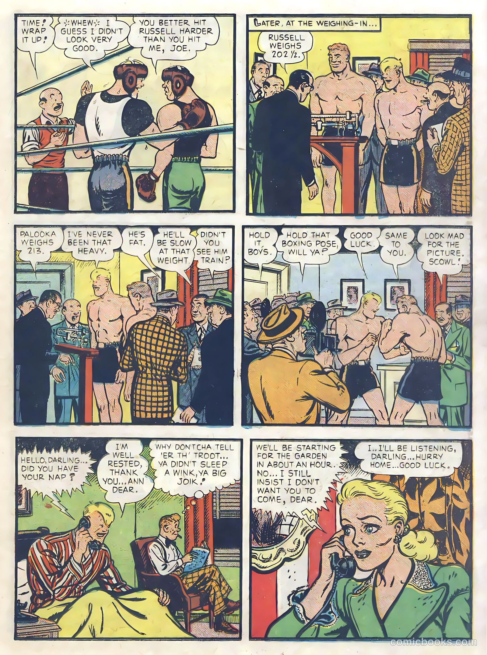 Joe Palooka #57 (1951) — page 11 of 36