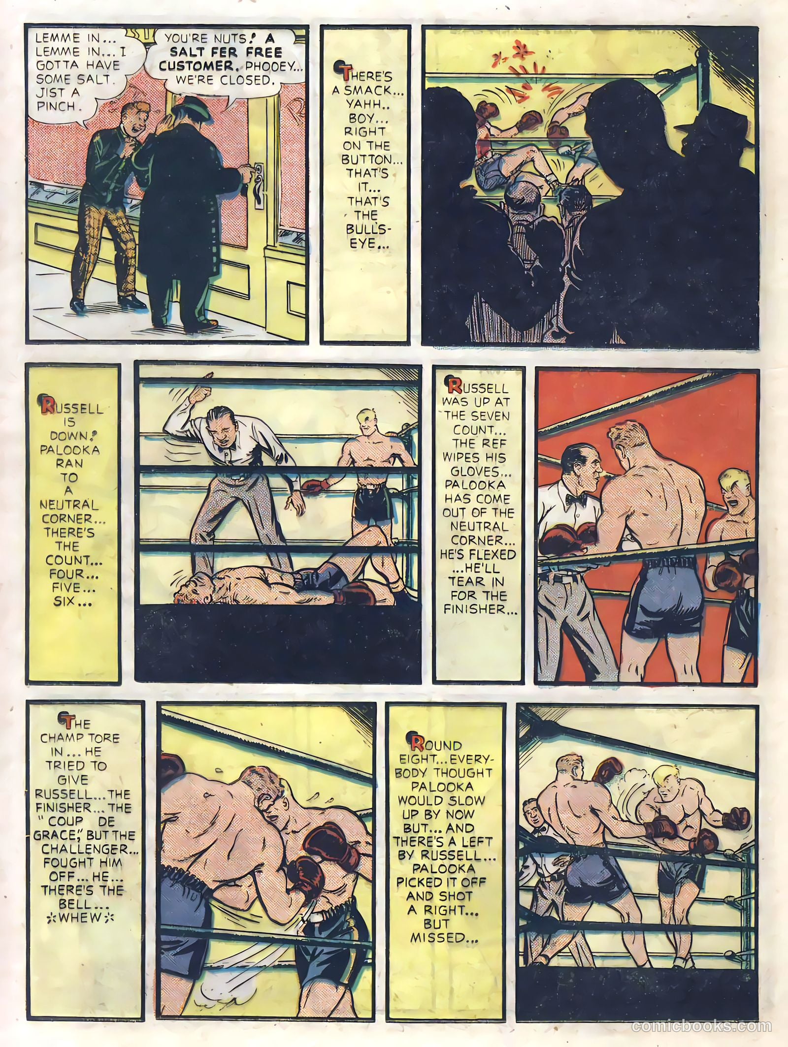Joe Palooka #57 (1951) — page 16 of 36