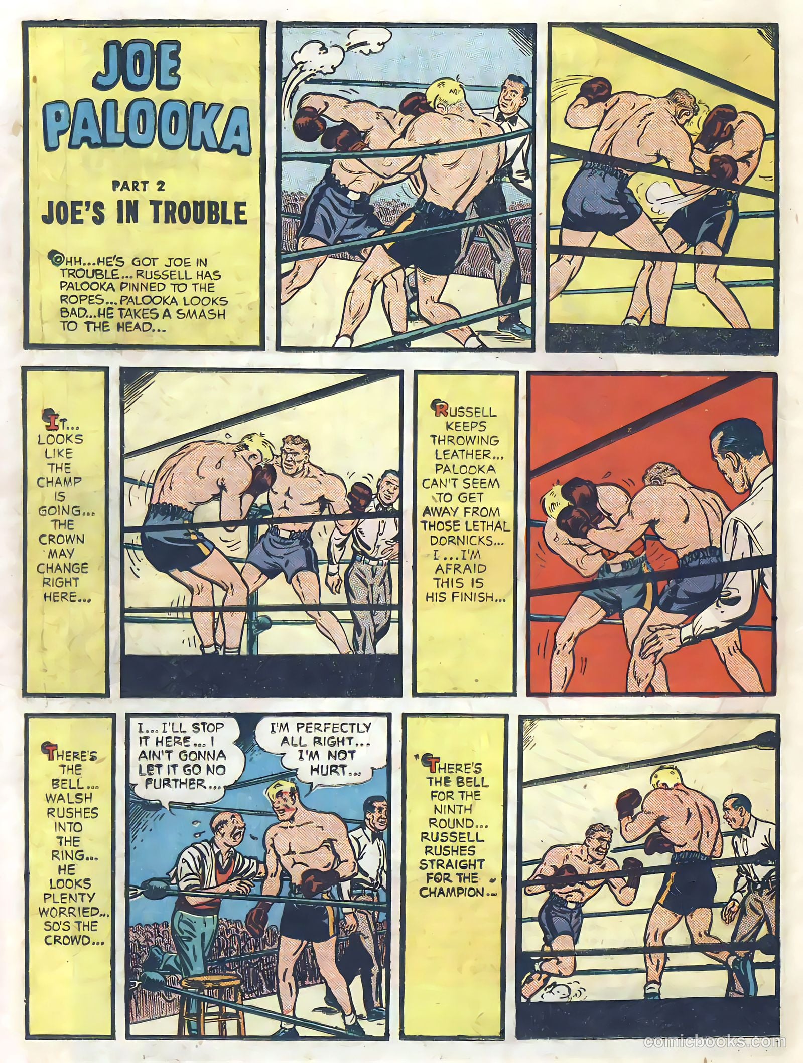 Joe Palooka #57 (1951) — page 18 of 36