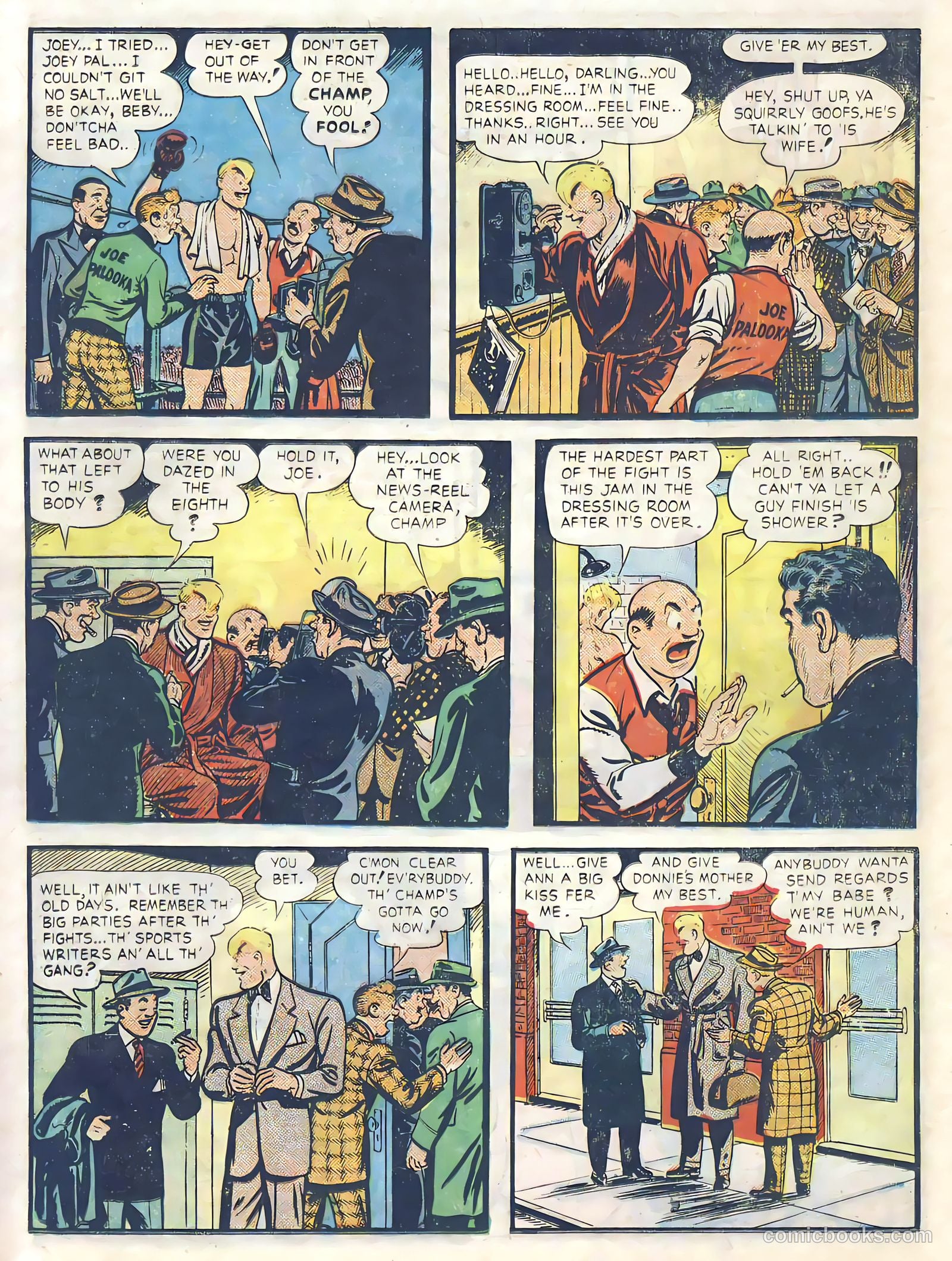 Joe Palooka #57 (1951) — page 22 of 36