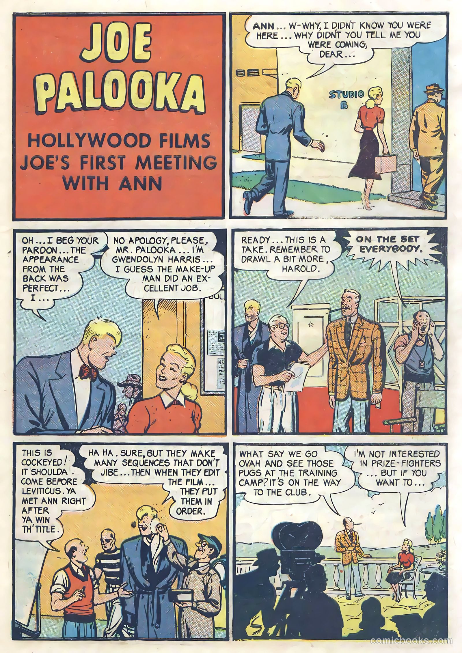 Joe Palooka #57 (1951) — page 27 of 36