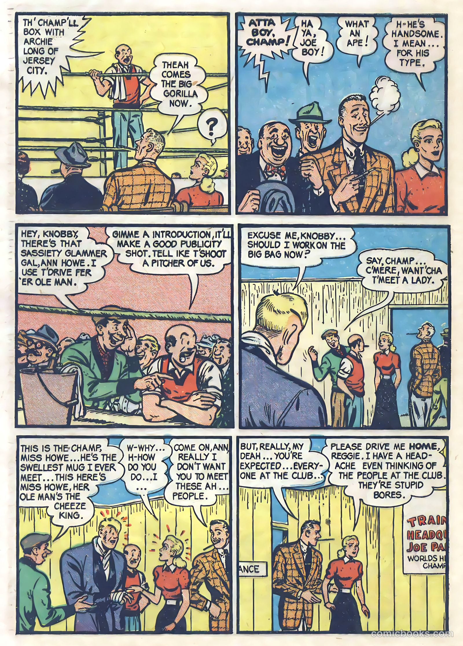 Joe Palooka #57 (1951) — page 28 of 36