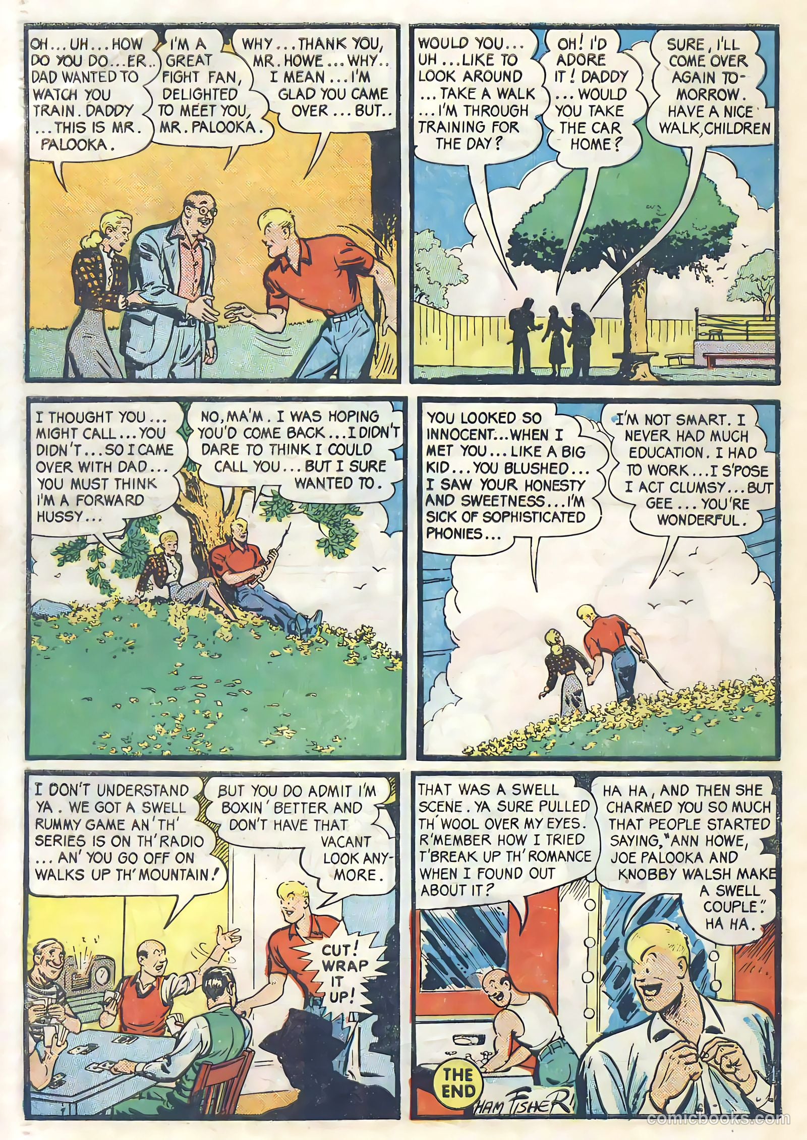 Joe Palooka #57 (1951) — page 30 of 36