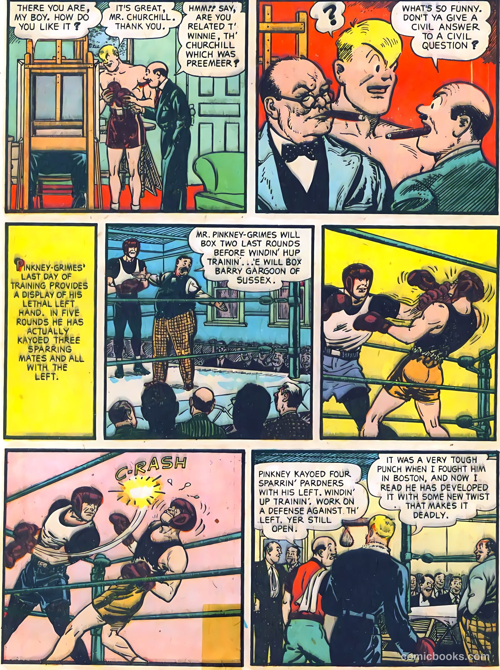 Joe Palooka Comics #58 (1951) — page 8 of 37