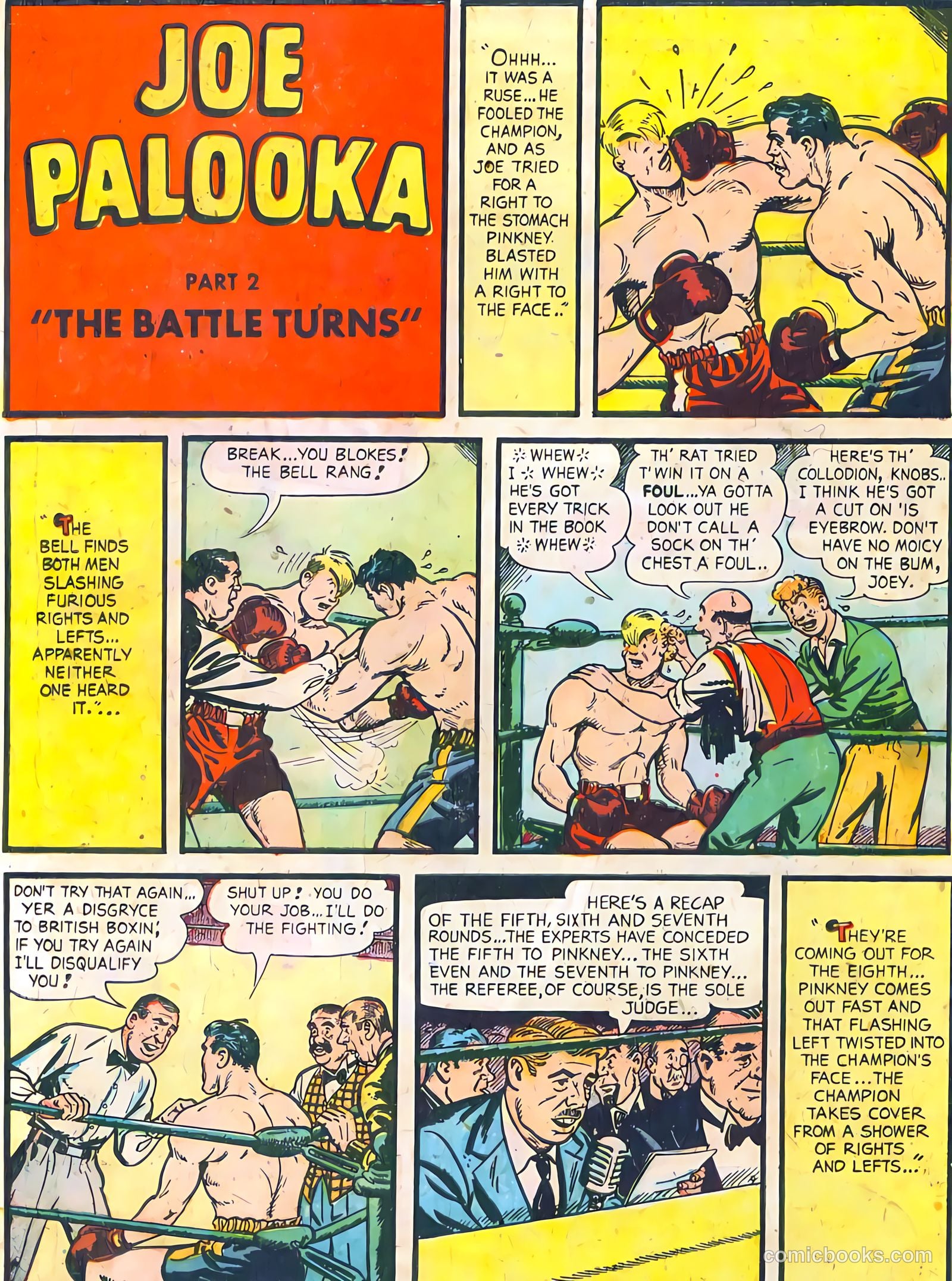 Joe Palooka Comics #58 (1951) — page 19 of 37
