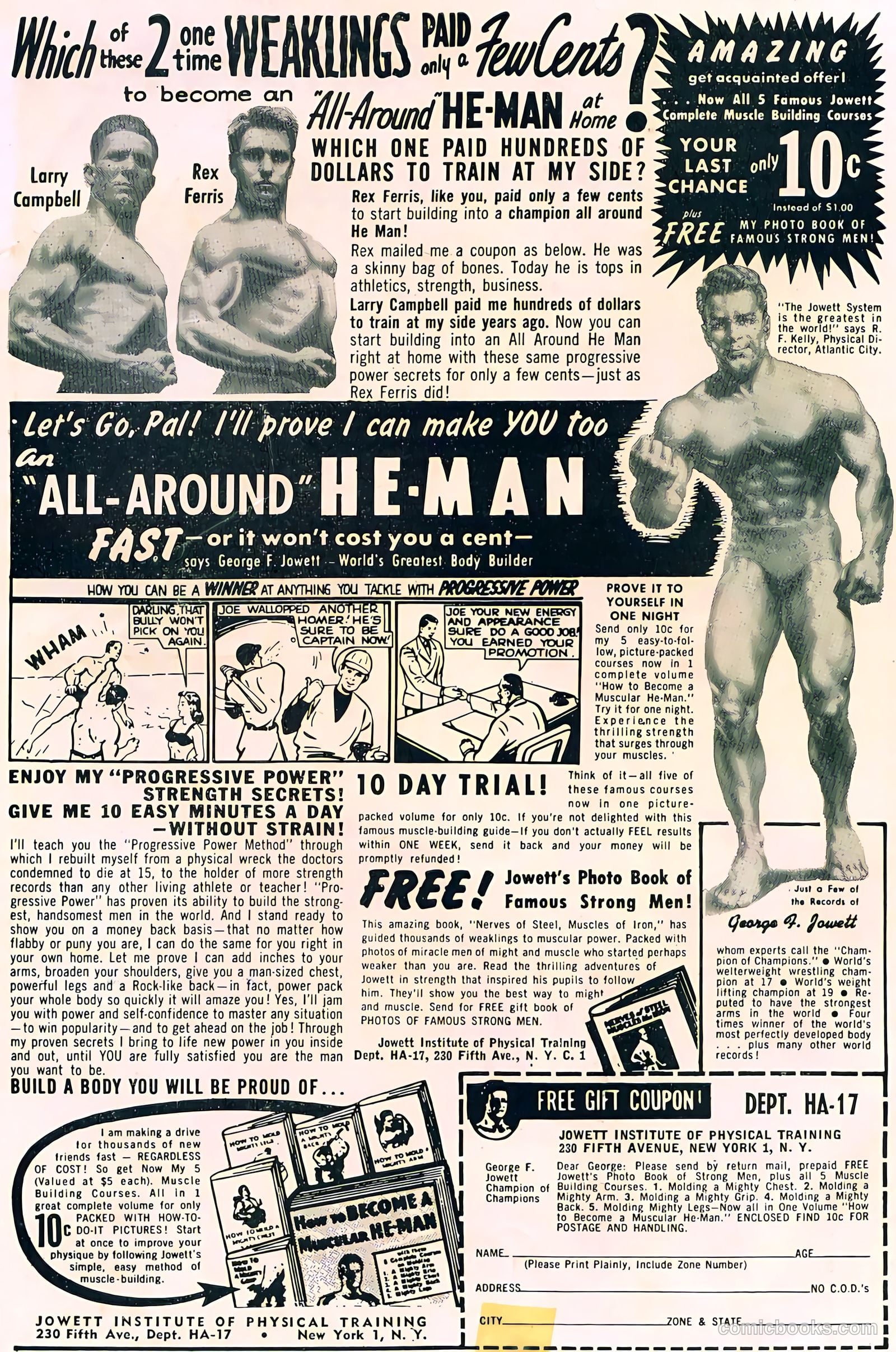 Joe Palooka Comics #58 (1951) — page 36 of 37