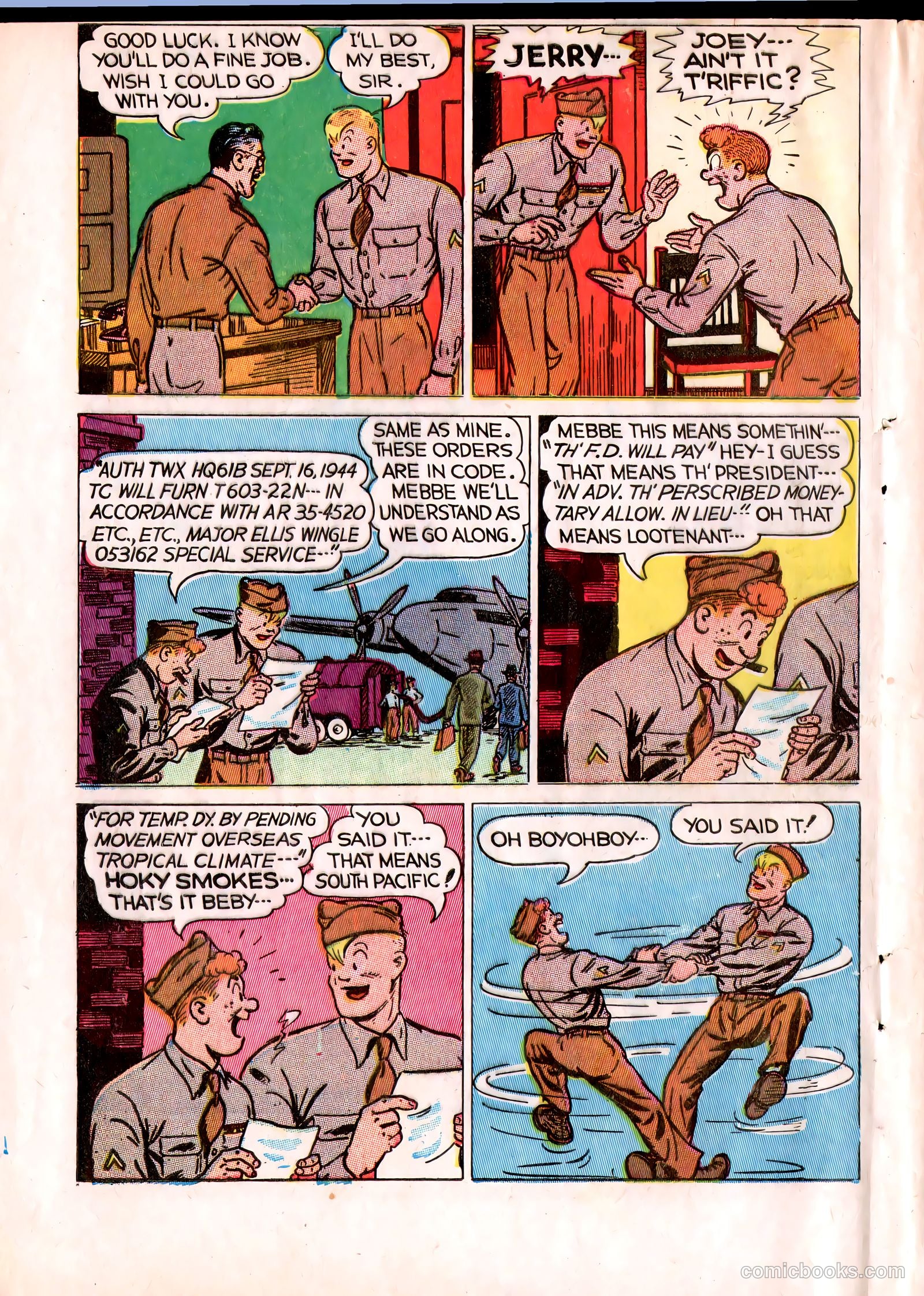 Joe Palooka #6 (1946) — page 4 of 52