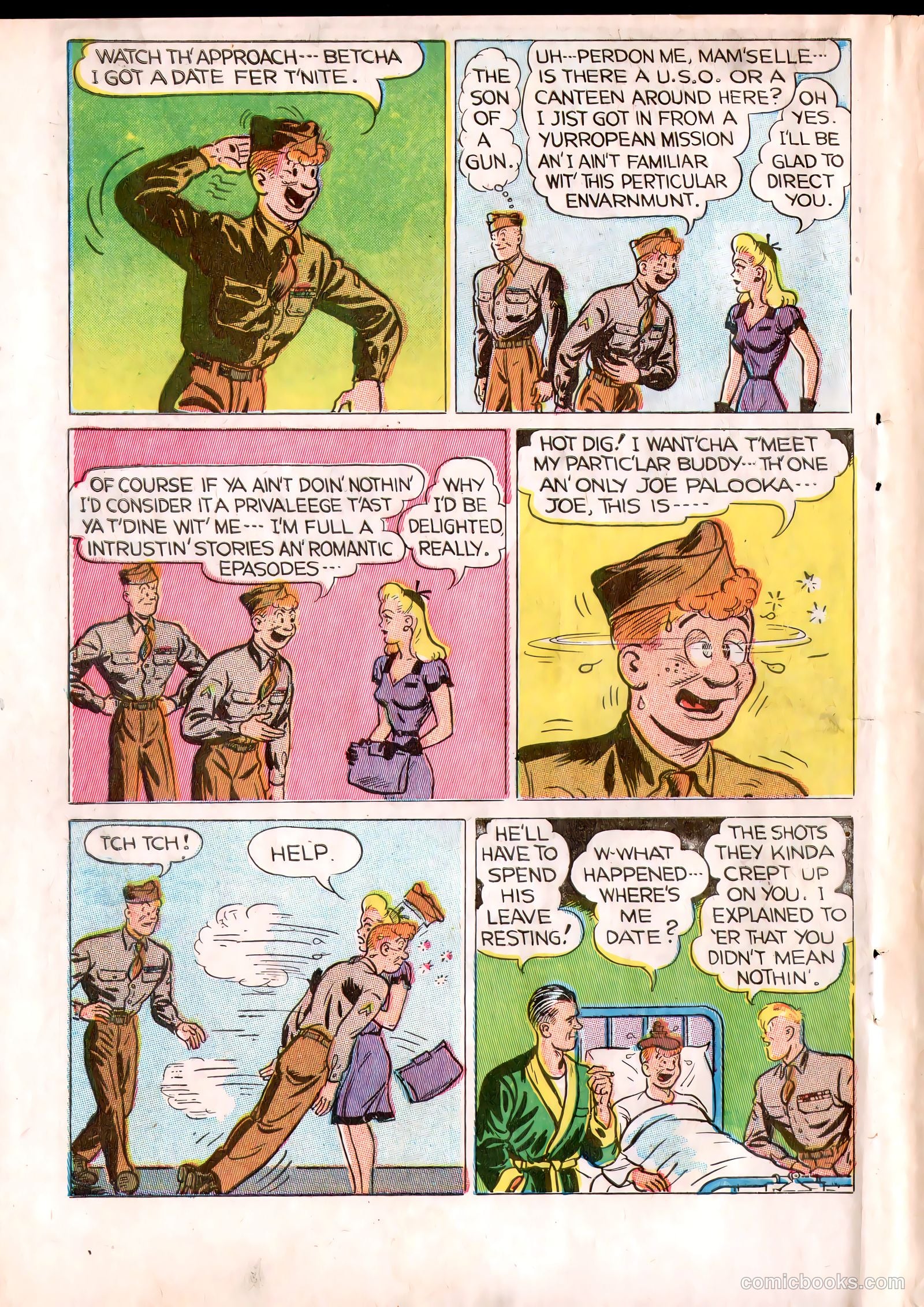 Joe Palooka #6 (1946) — page 6 of 52