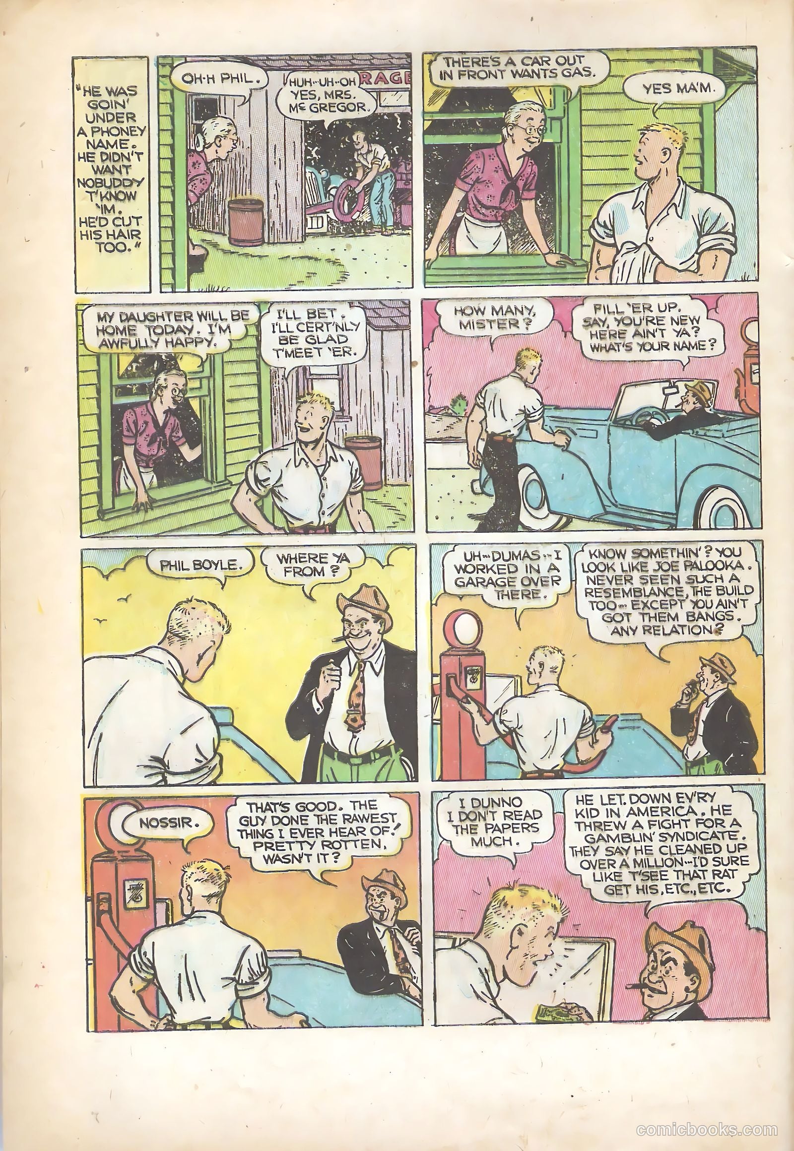 Joe Palooka Comics #62 (1951) — page 6 of 36