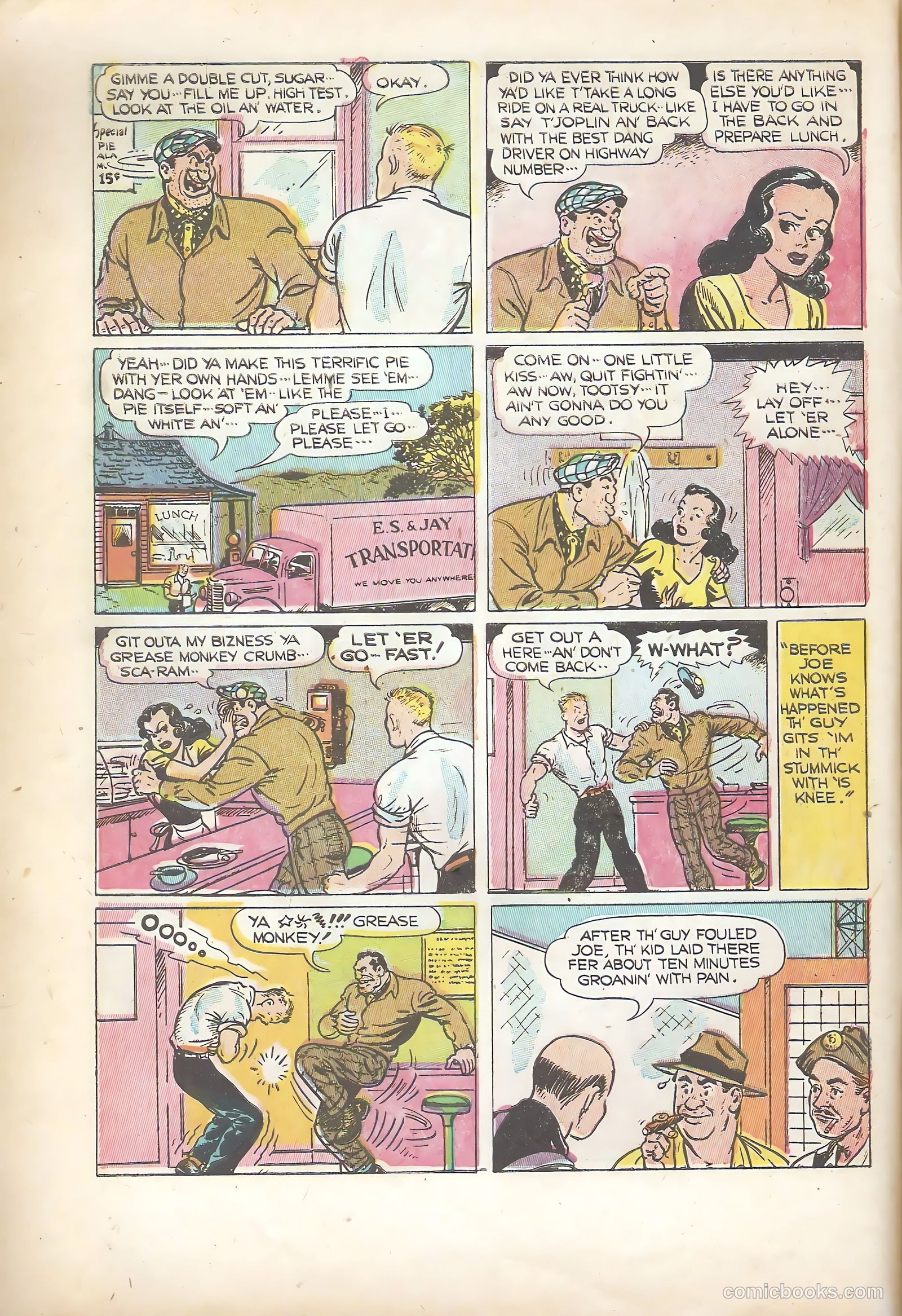 Joe Palooka Comics #62 (1951) — page 8 of 36