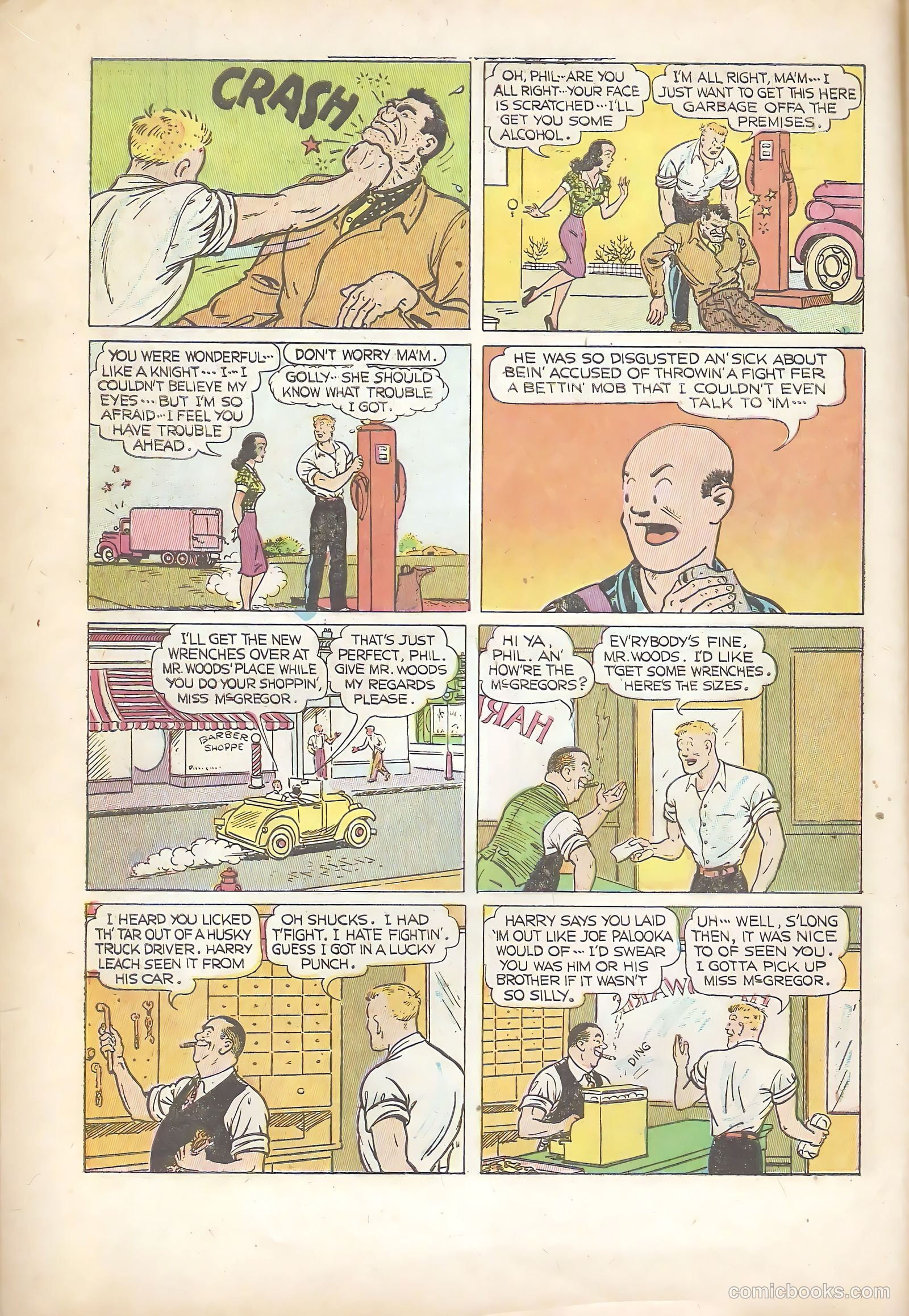 Joe Palooka Comics #62 (1951) — page 10 of 36