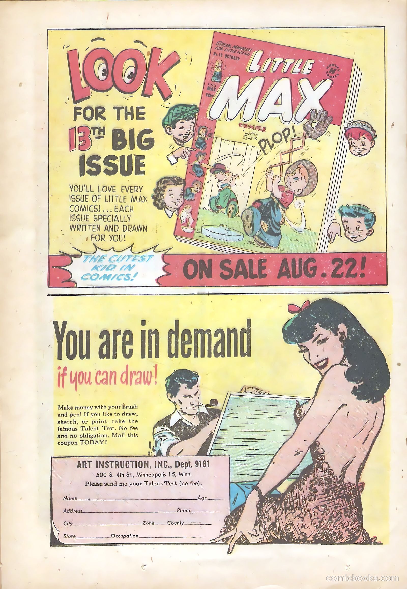 Joe Palooka Comics #62 (1951) — page 20 of 36
