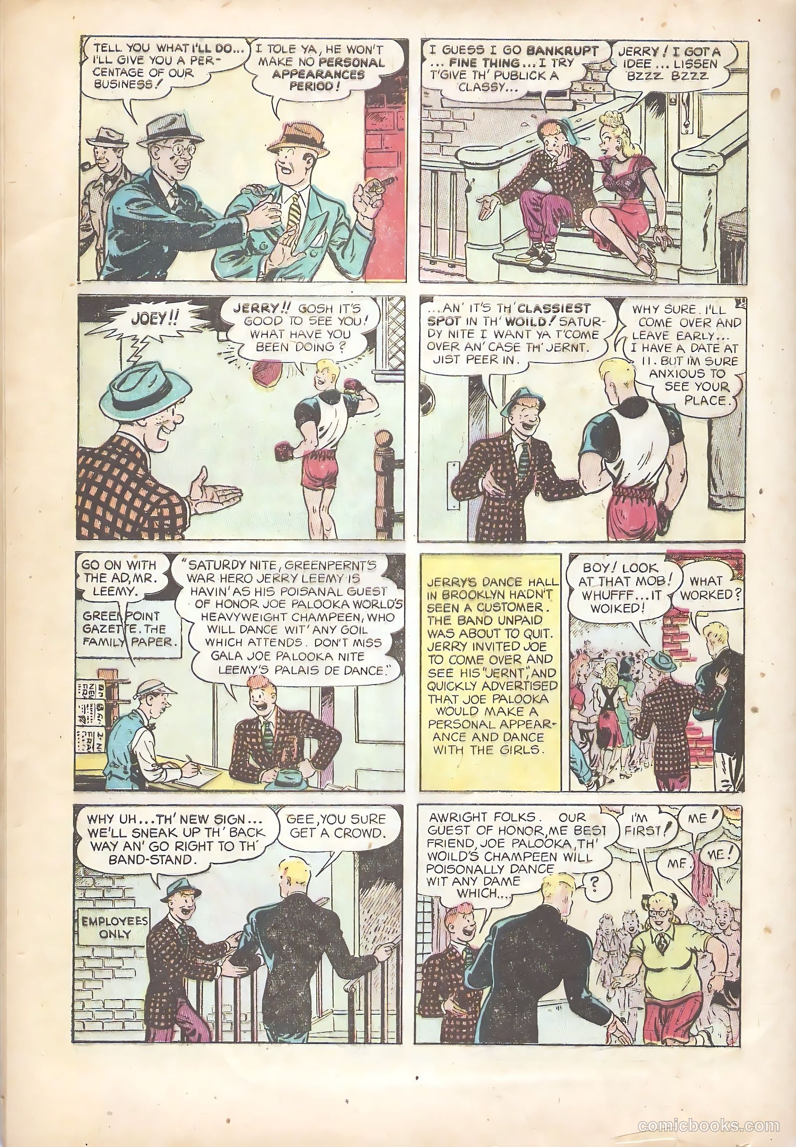 Joe Palooka Comics #62 (1951) — page 30 of 36