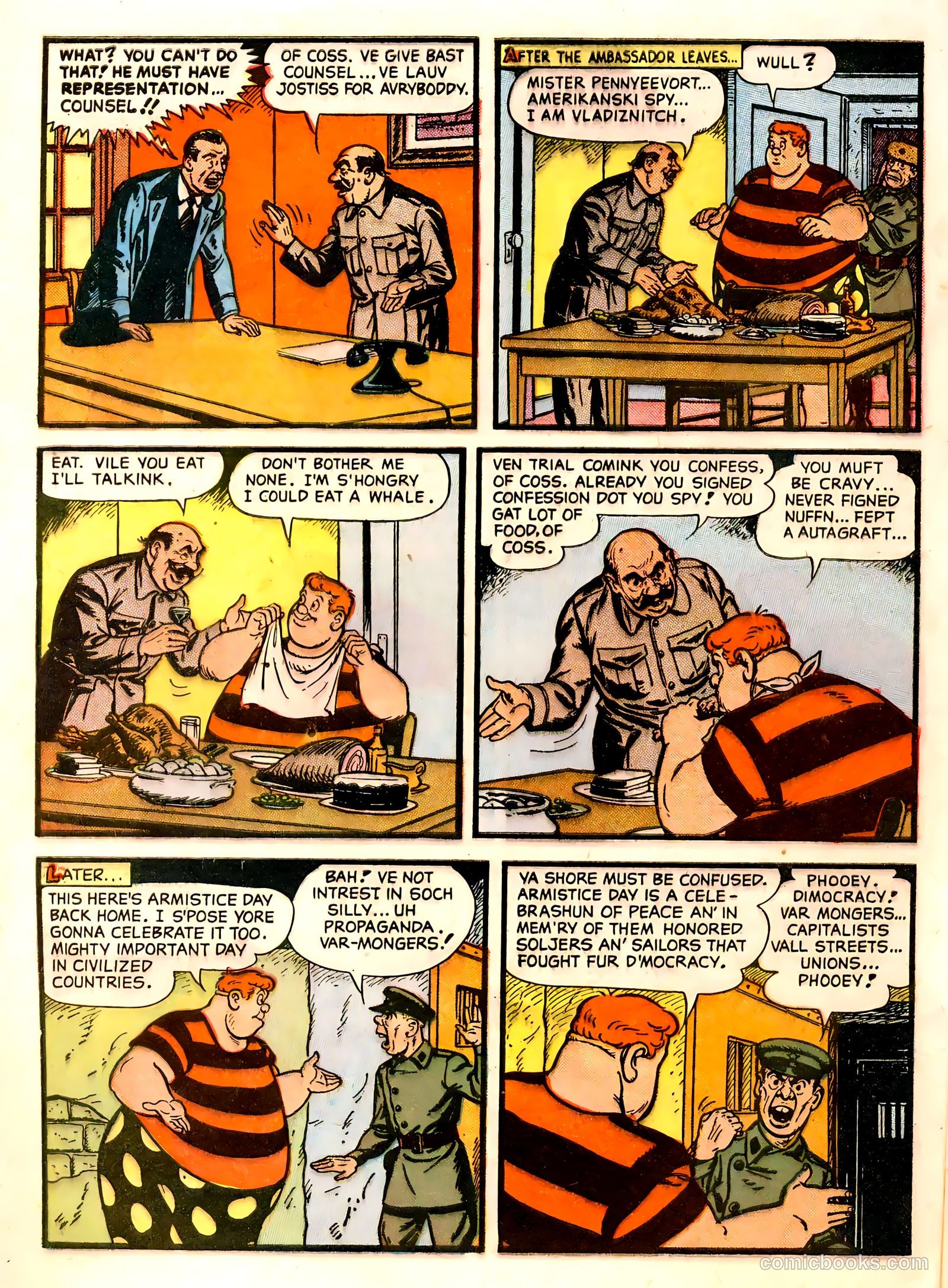 Joe Palooka Comics #67 (1952) — page 8 of 36