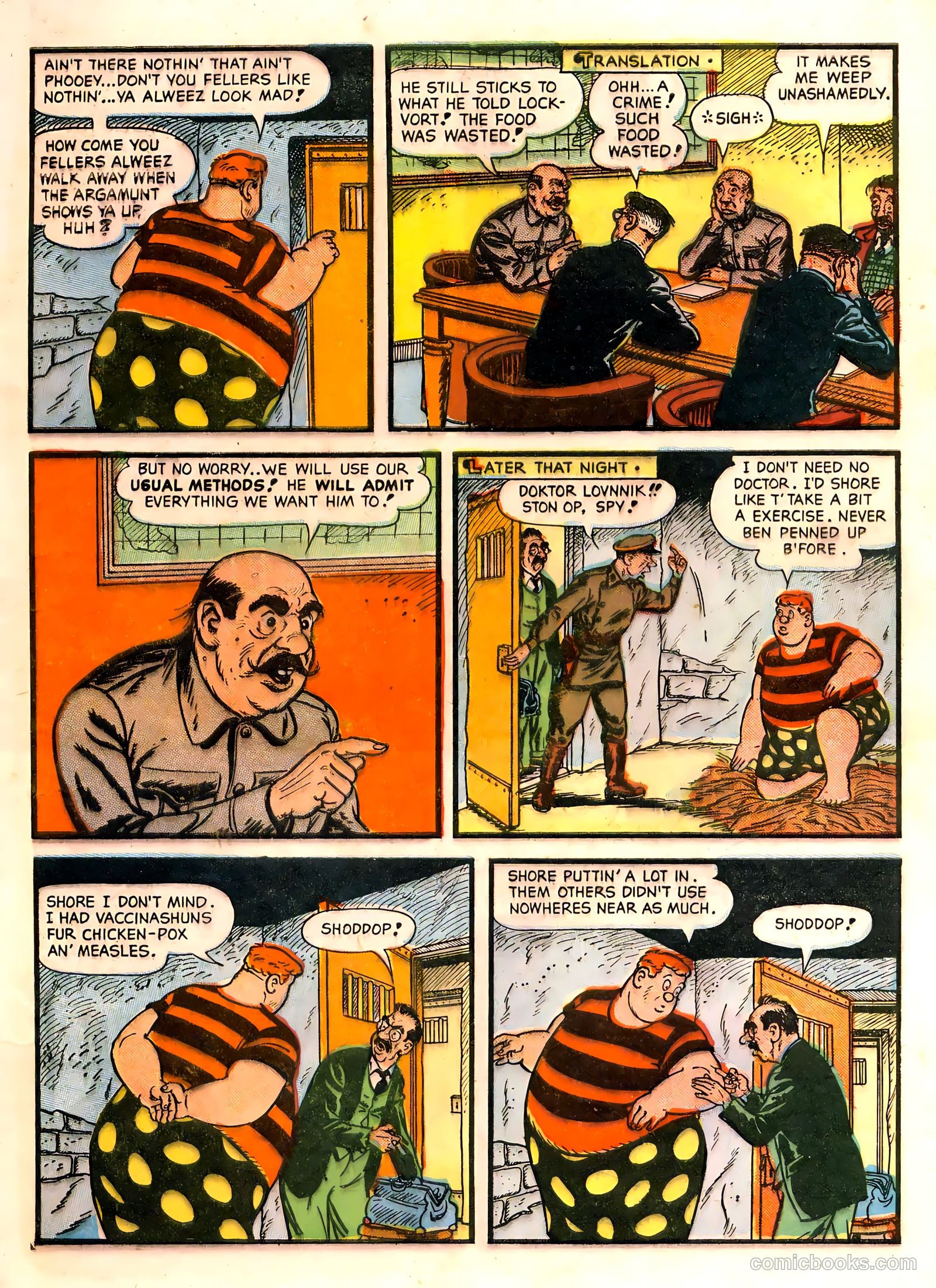 Joe Palooka Comics #67 (1952) — page 9 of 36
