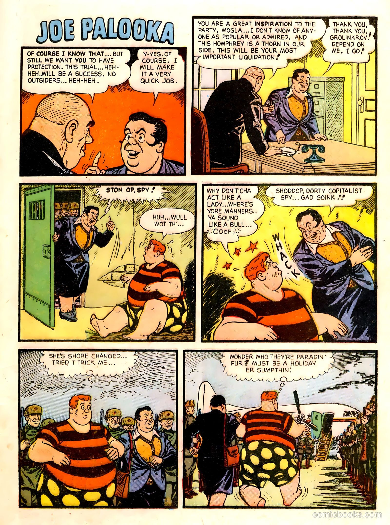 Joe Palooka Comics #67 (1952) — page 21 of 36