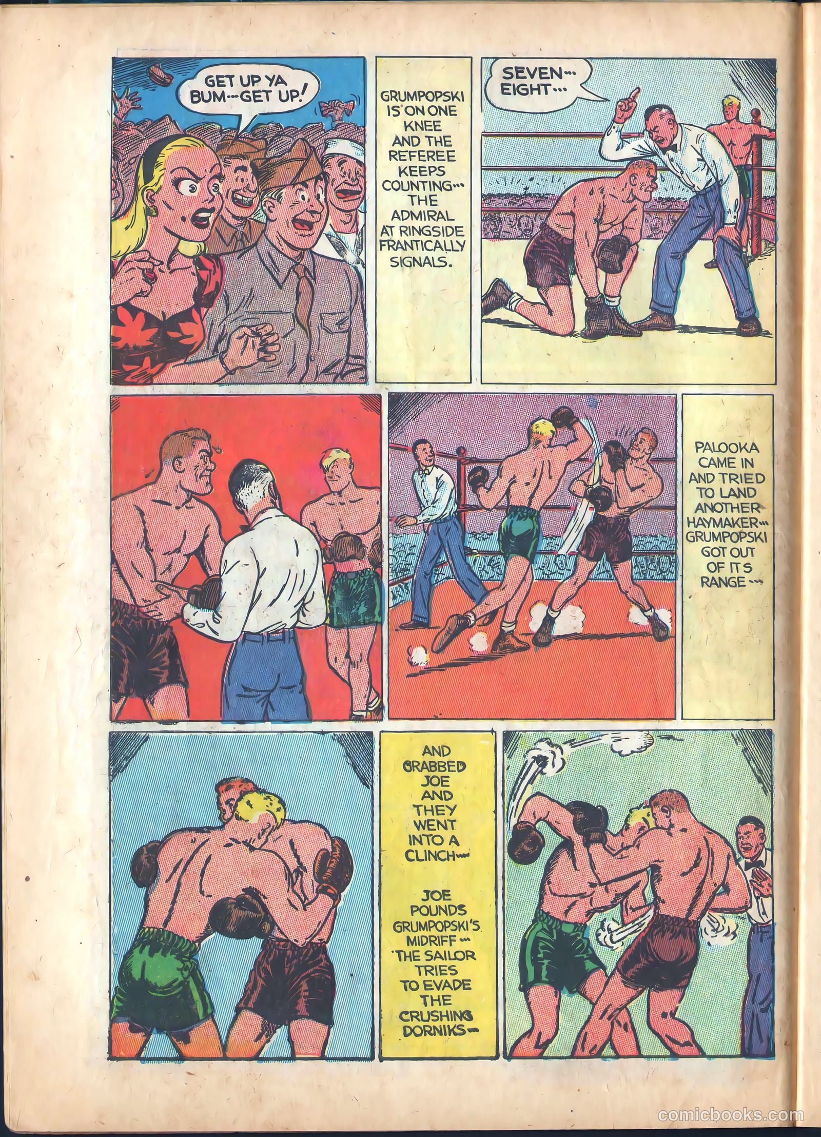 Joe Palooka Comics #7 (1946) — page 12 of 52