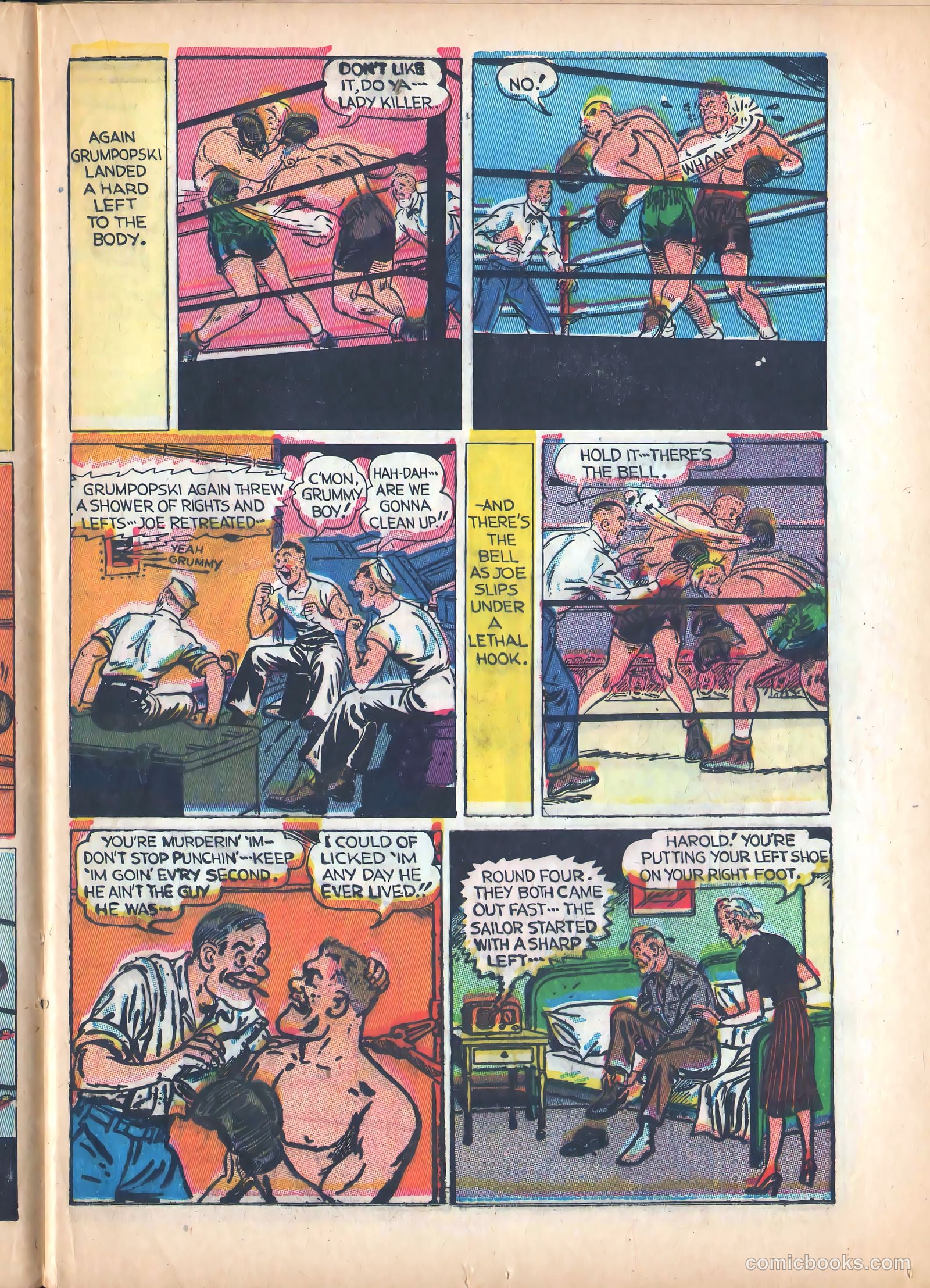 Joe Palooka Comics #7 (1946) — page 19 of 52