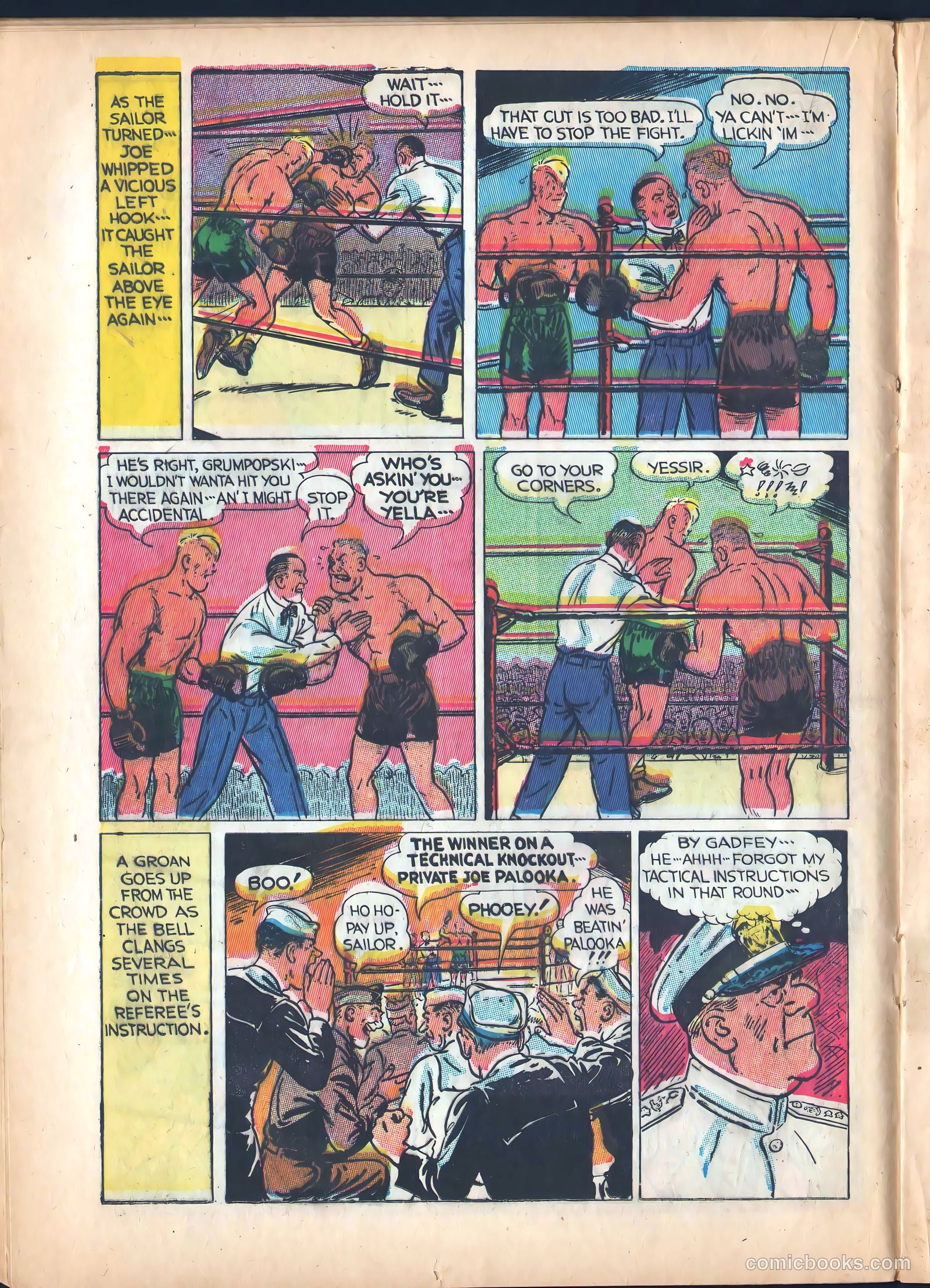 Joe Palooka Comics #7 (1946) — page 22 of 52